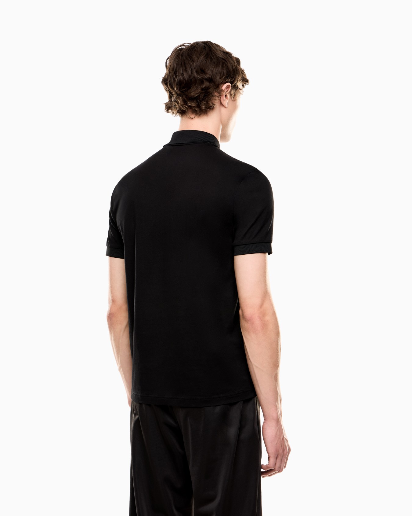 7 Lines cotton-blend jersey polo shirt  Slide 2