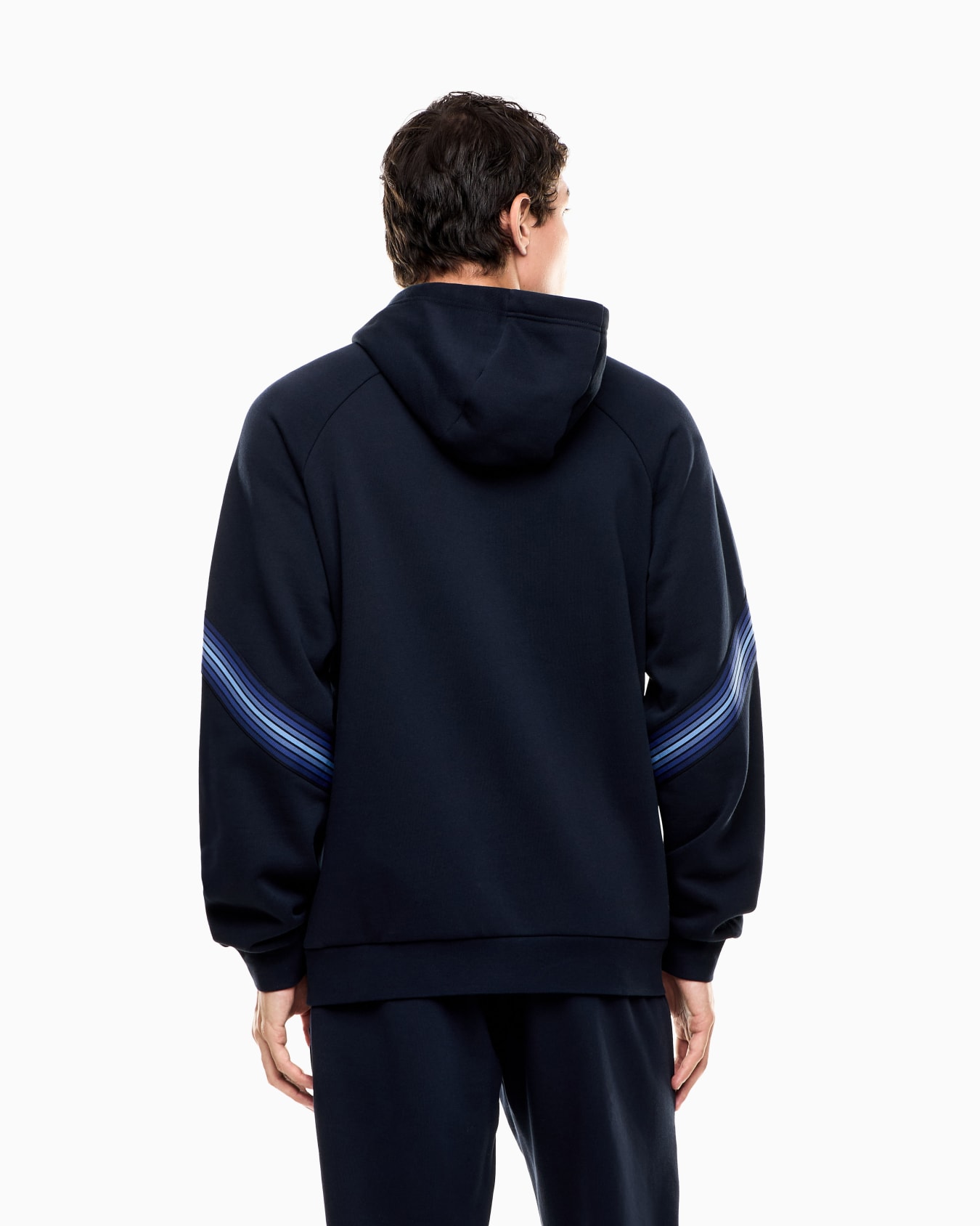 ASV 7 Lines cotton-blend hooded sweatshirt Slide 2