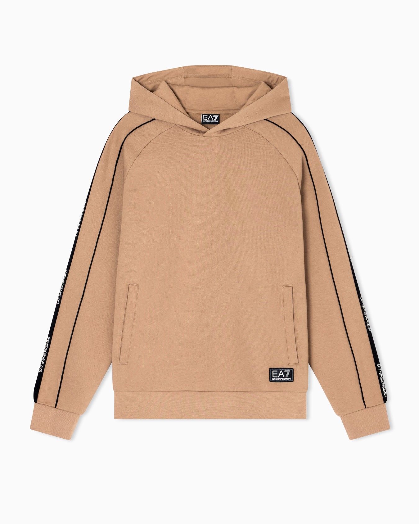 Logo Series Sweatshirt mit Kapuze aus Baumwollmischgewebe Folie 0