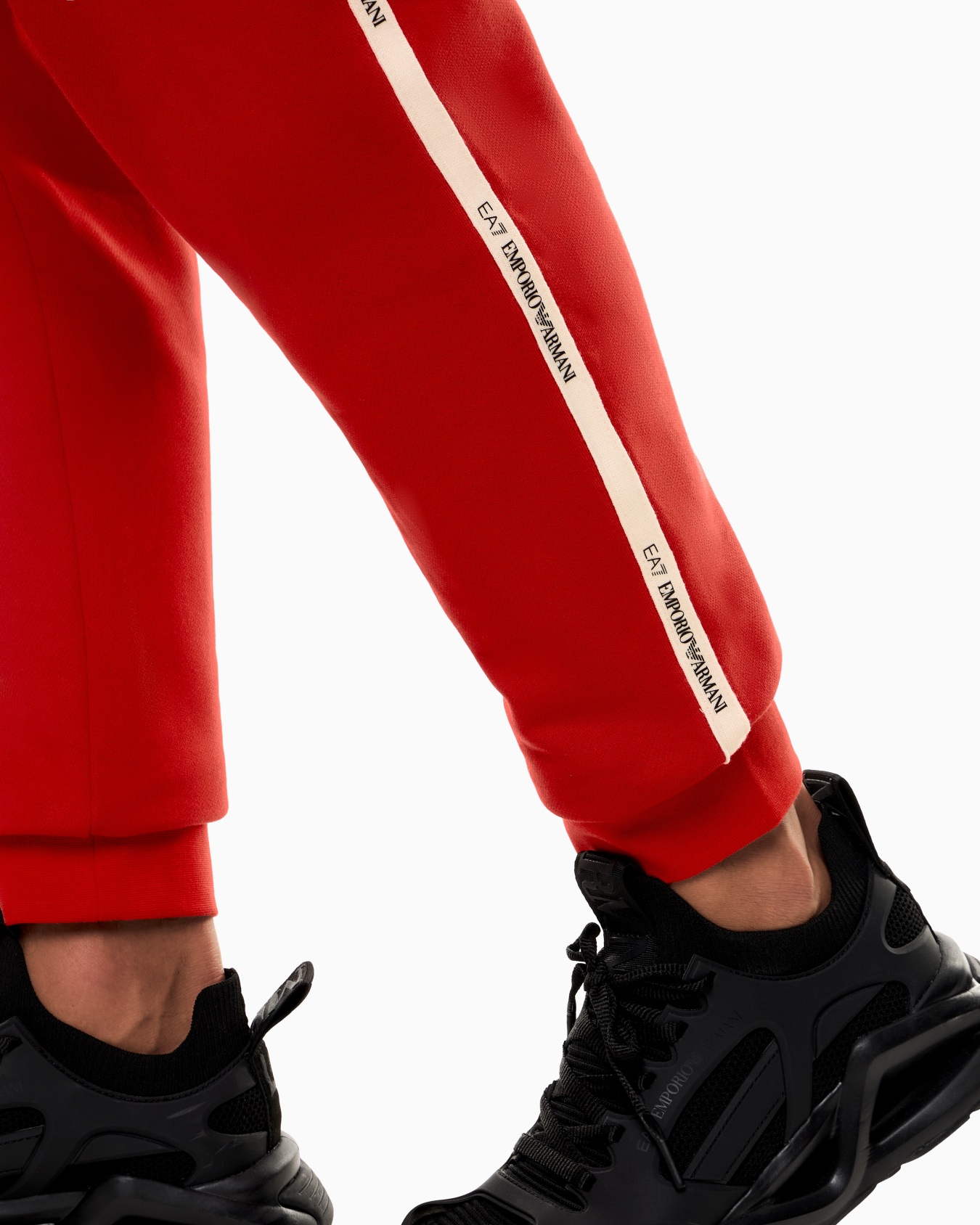 Pantalon de jogging Logo Series en mélange de coton Diapositive 4