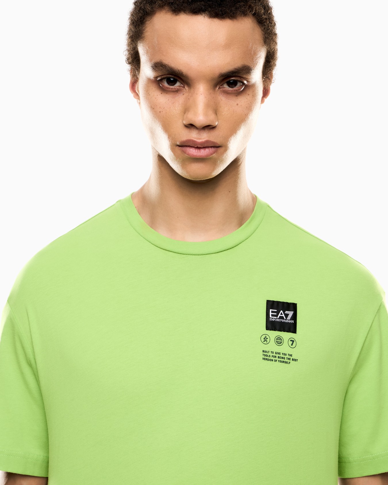 Logo Series cotton jersey T-shirt with print Slide 4