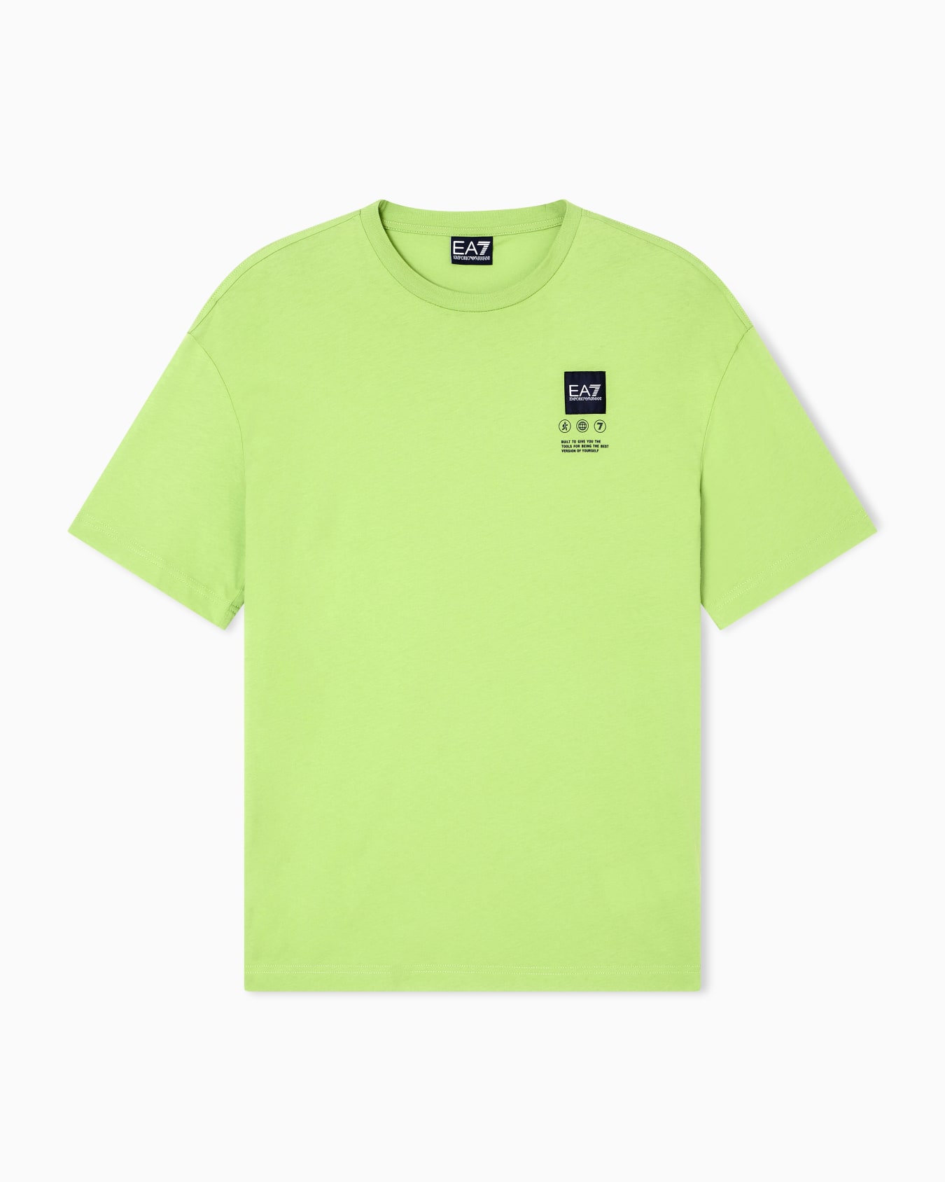 Logo Series cotton jersey T-shirt with print Slide 0