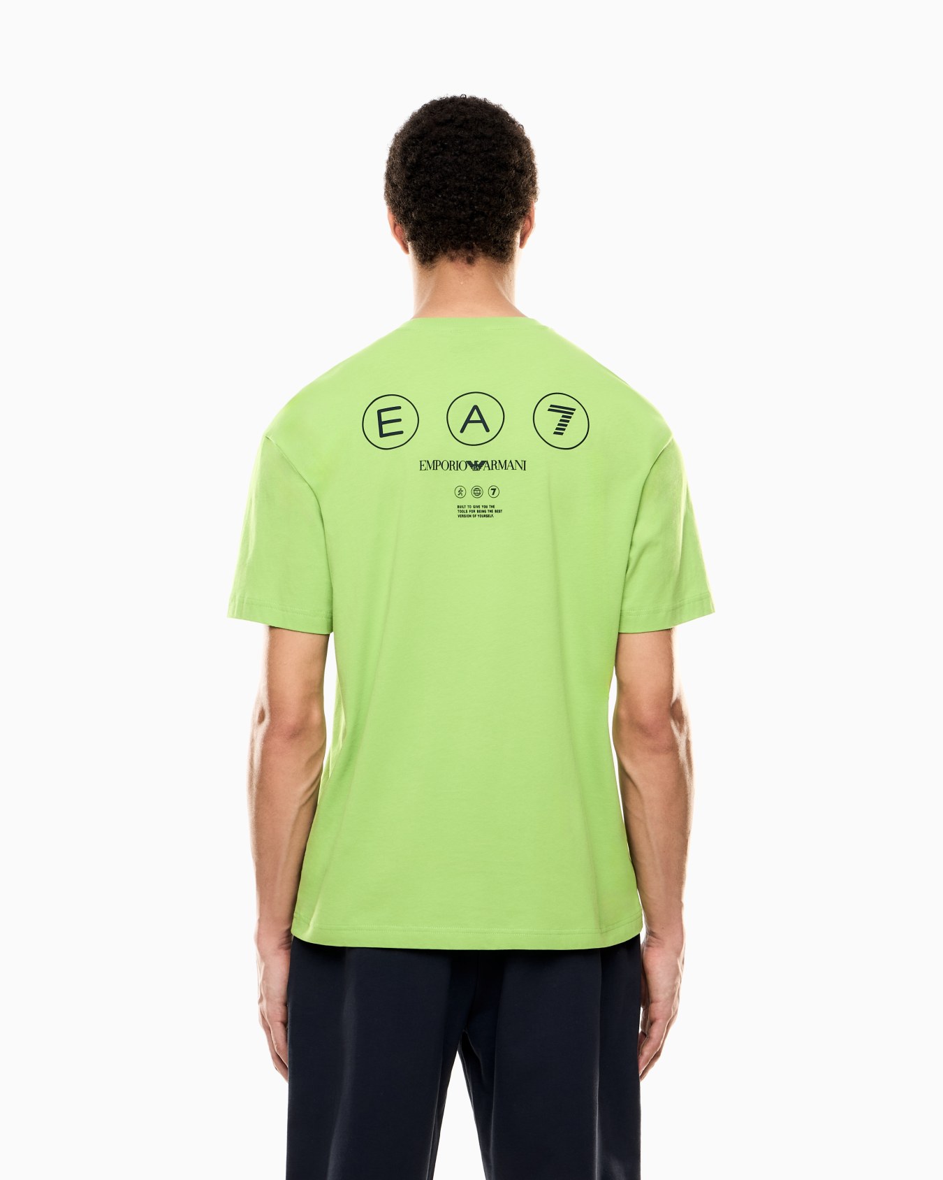 Logo Series cotton jersey T-shirt with print Slide 2