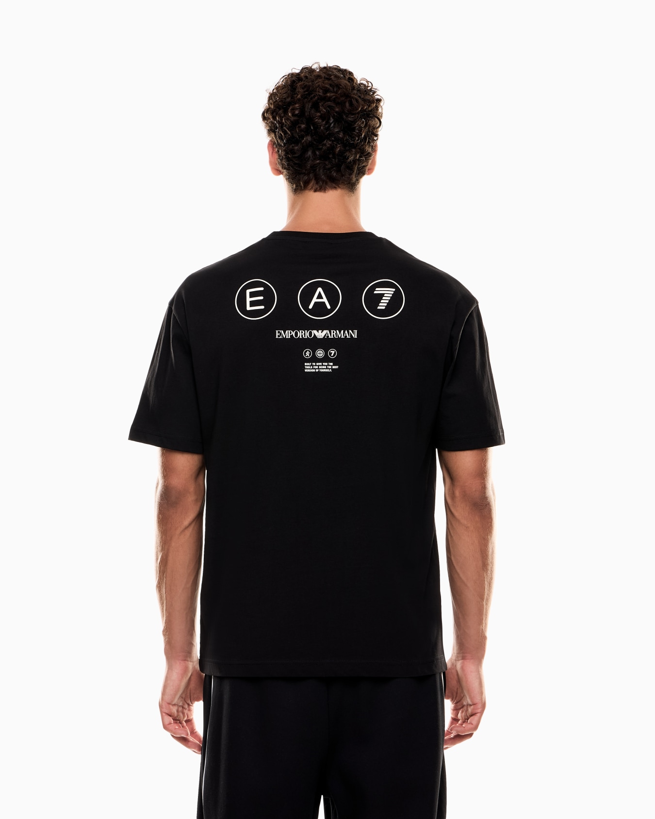 T-shirt Logo Series en jersey de coton avec imprimé Diapositive 2
