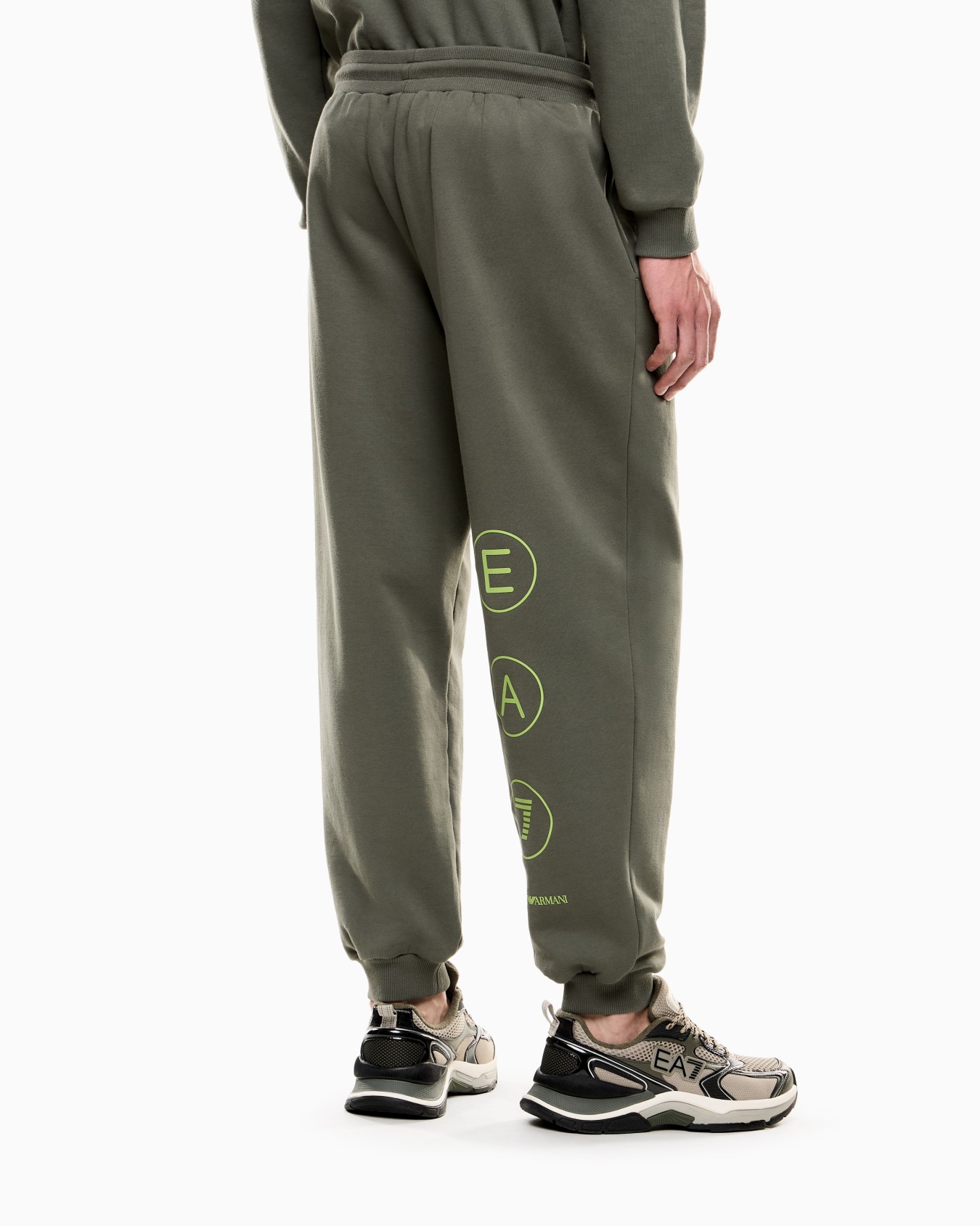 Logo Series joggers in French terry cotton Slide 2