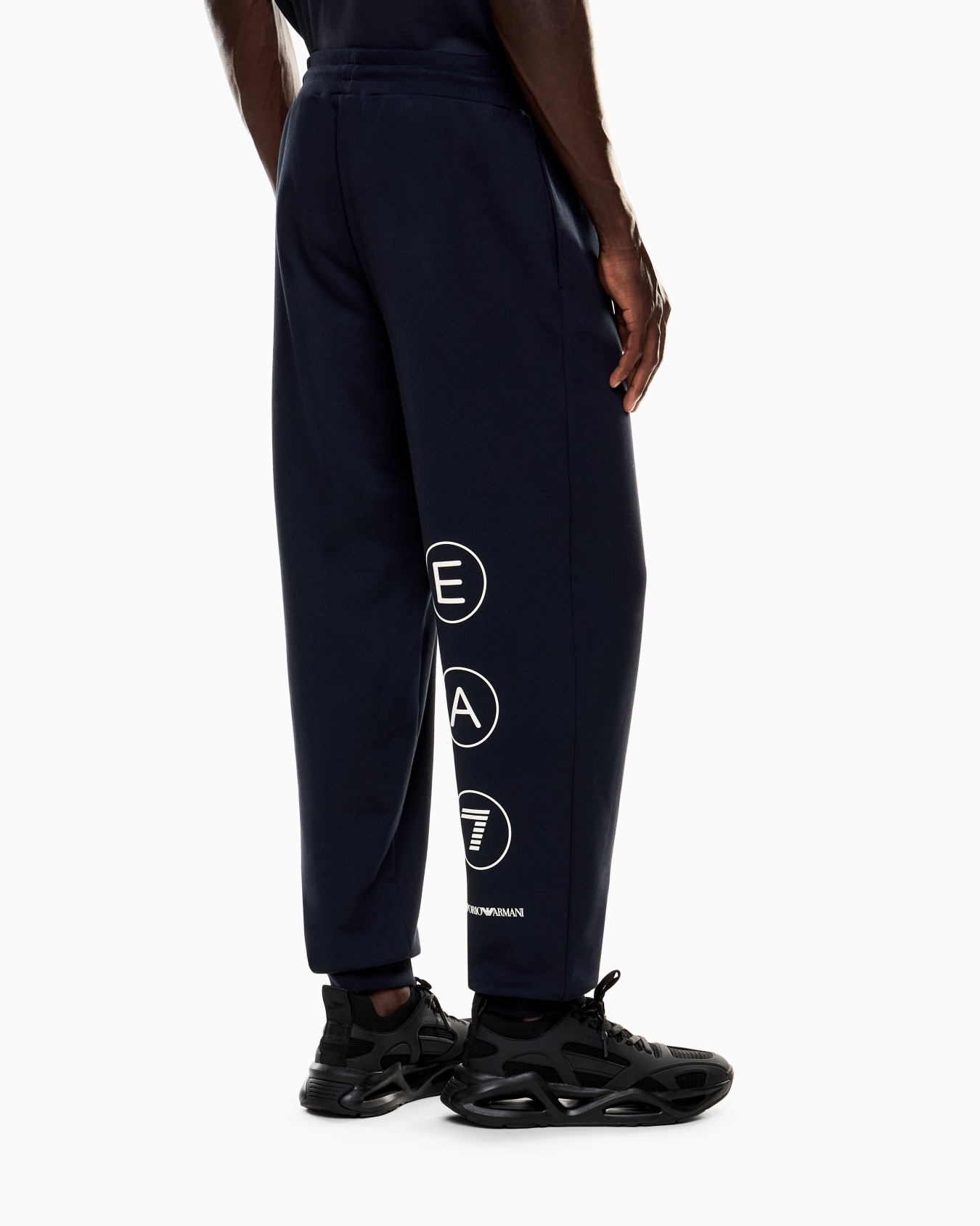 Logo Series joggers in French terry cotton Slide 2