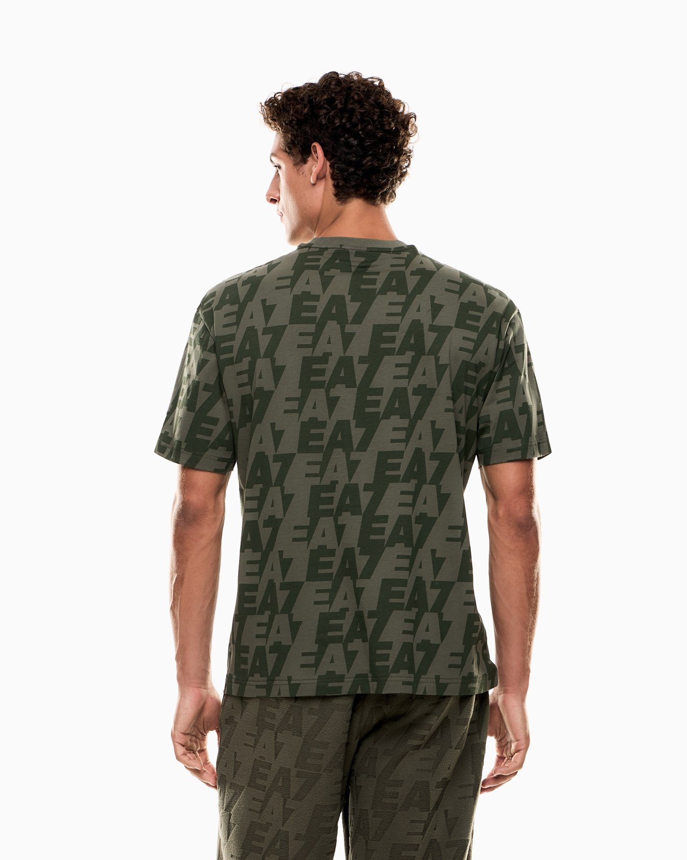 Camiseta de cuello redondo Logo Series en algodón orgánico ASV Diapositiva 2