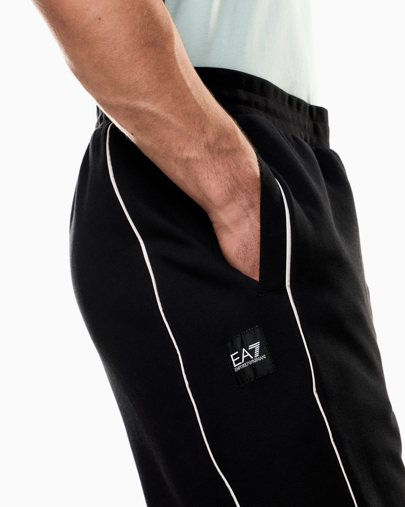 Logo Series stretch cotton-blend joggers Slide 4