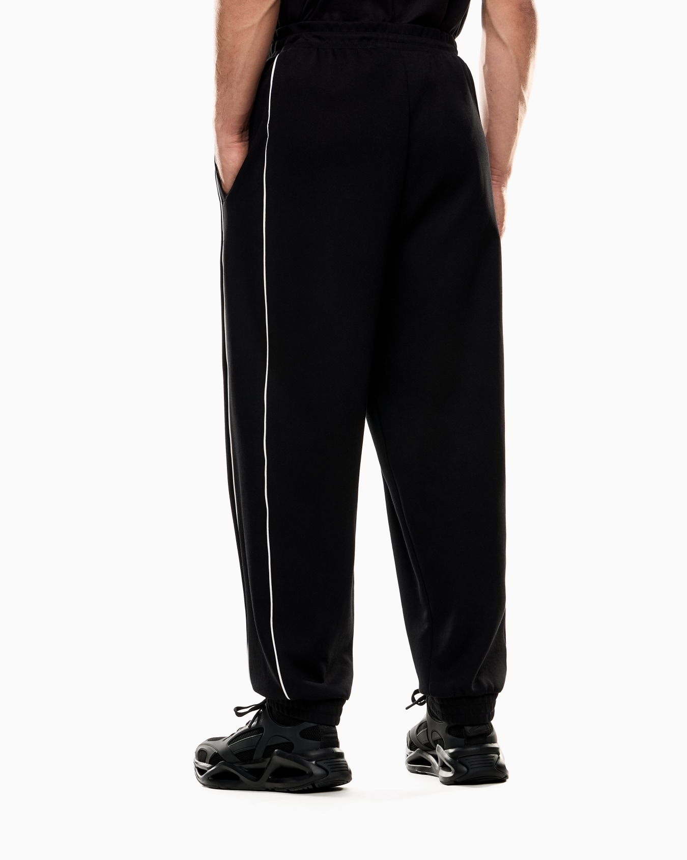 Logo Series stretch cotton-blend joggers Slide 2