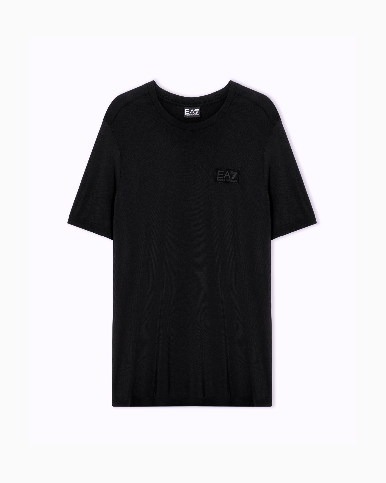 Lux Identity stretch acetate-blend crew-neck T-shirt Slide 0