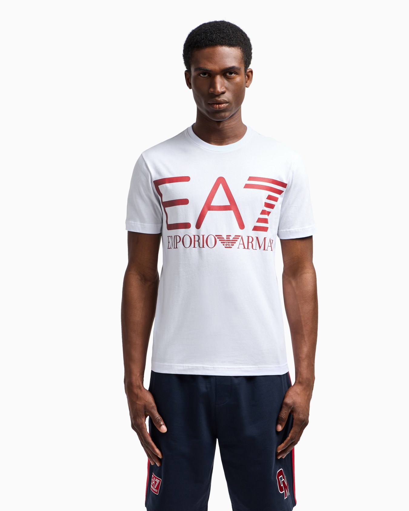 Olimpia Milano Cotton T-shirt with print Slide 1