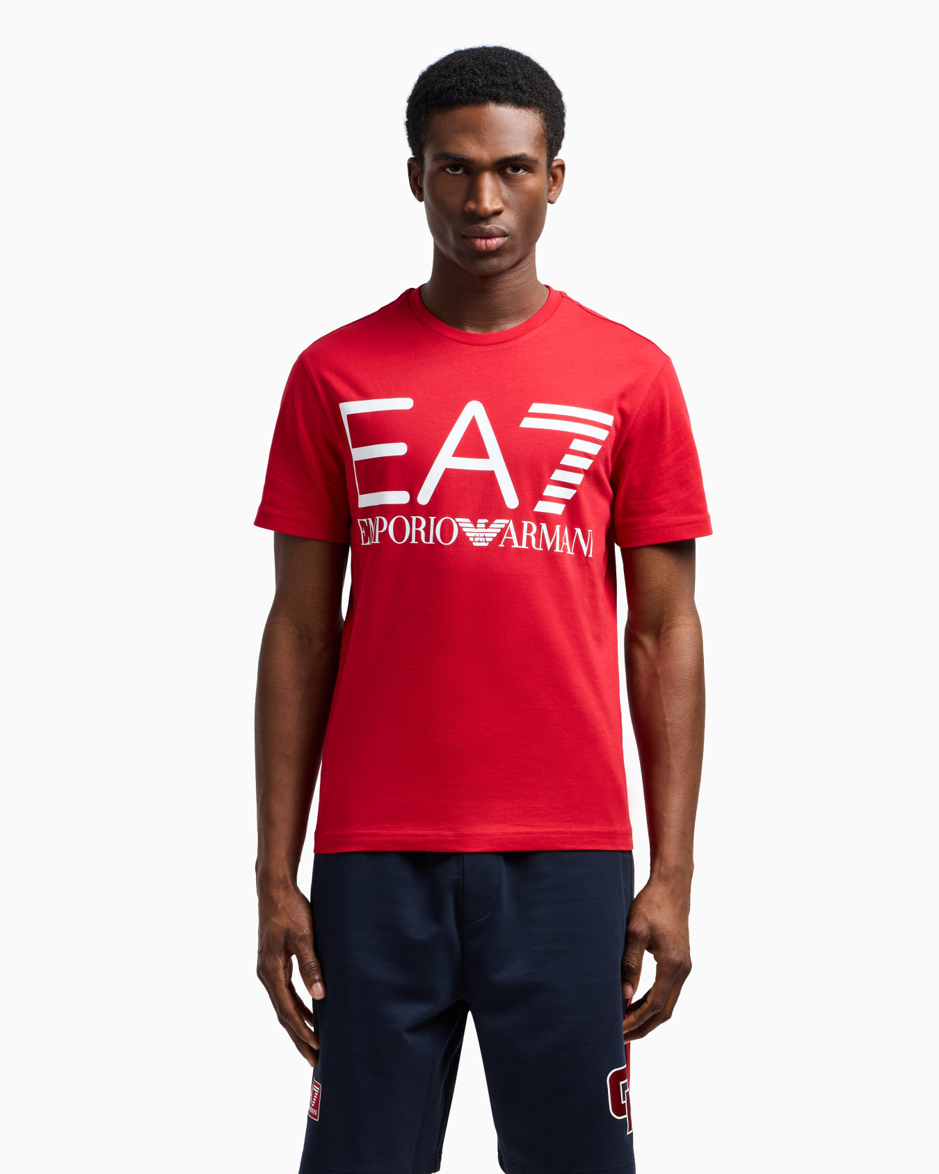 Olimpia Milano T-shirt in cotone con stampa Slide 1