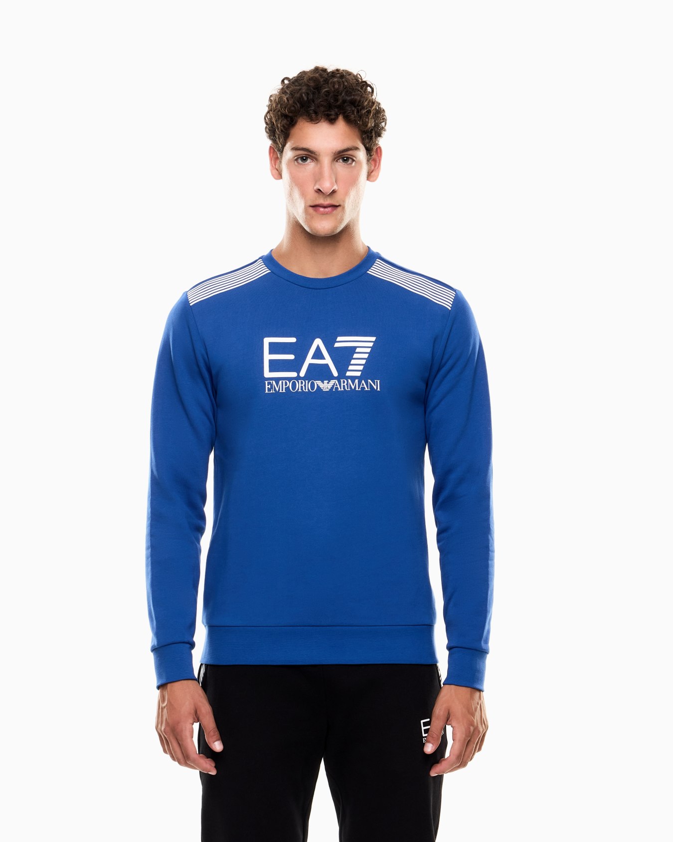 ASV 7 Lines crew-neck sweatshirt in a cotton blend Slide 3