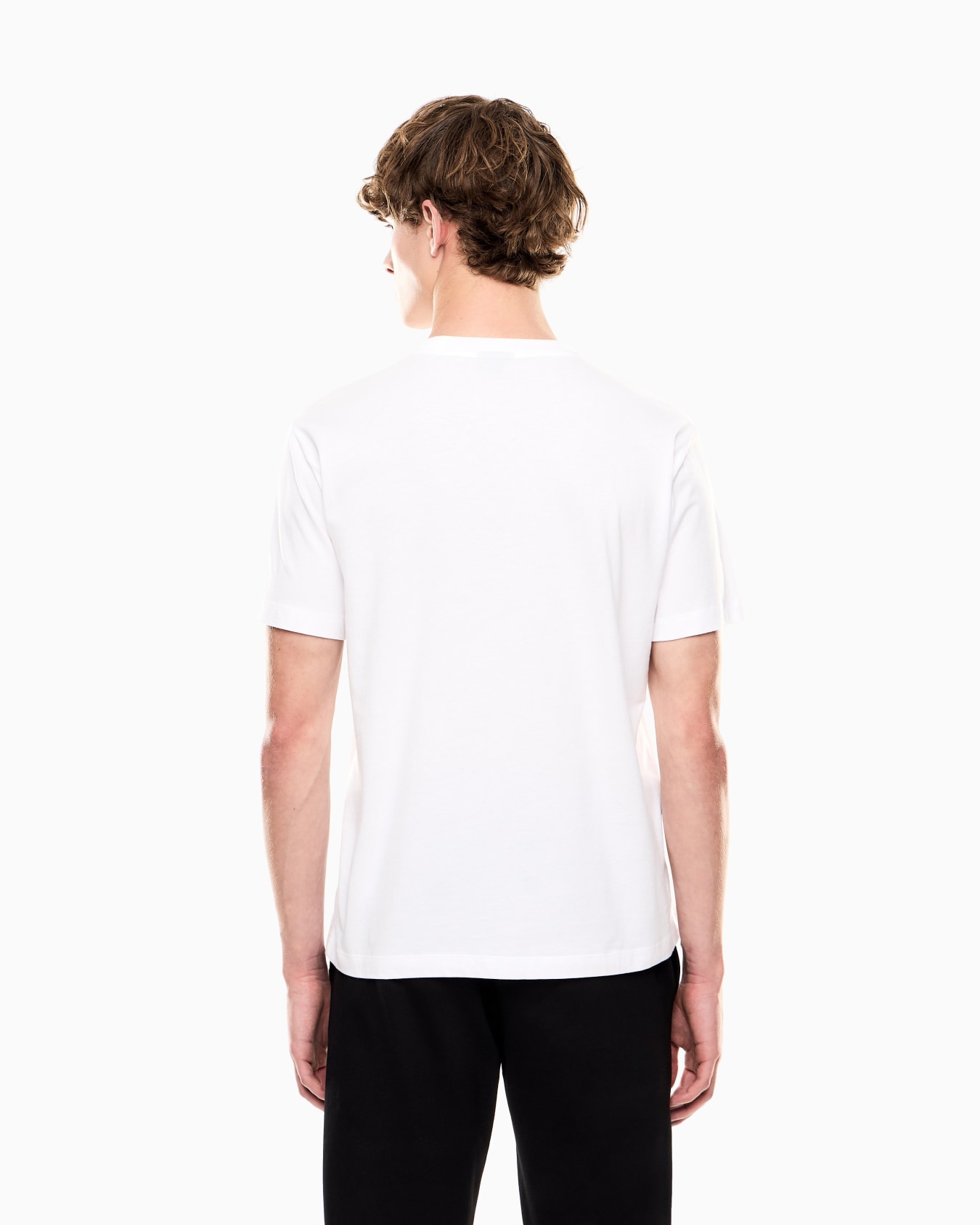 Logo Series cotton T-shirt with oversized logo Slide 5