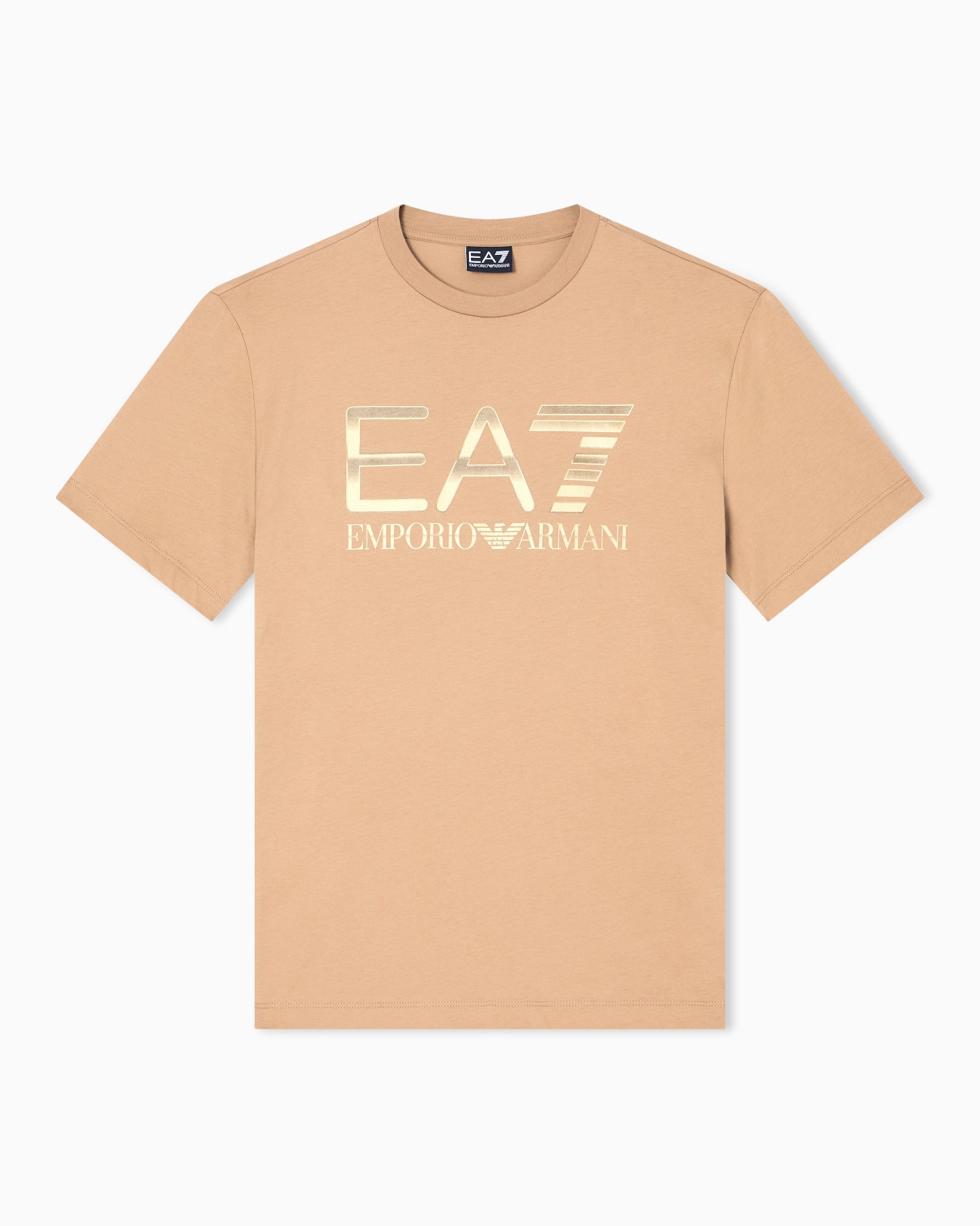 T-shirt Logo Series en coton avec grand logo Diapositive 0