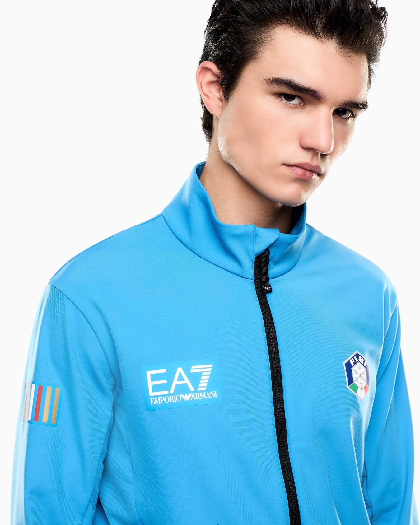 FISI 컬렉션 파워 스트레치 집업 스웨트셔츠 슬라이드 4