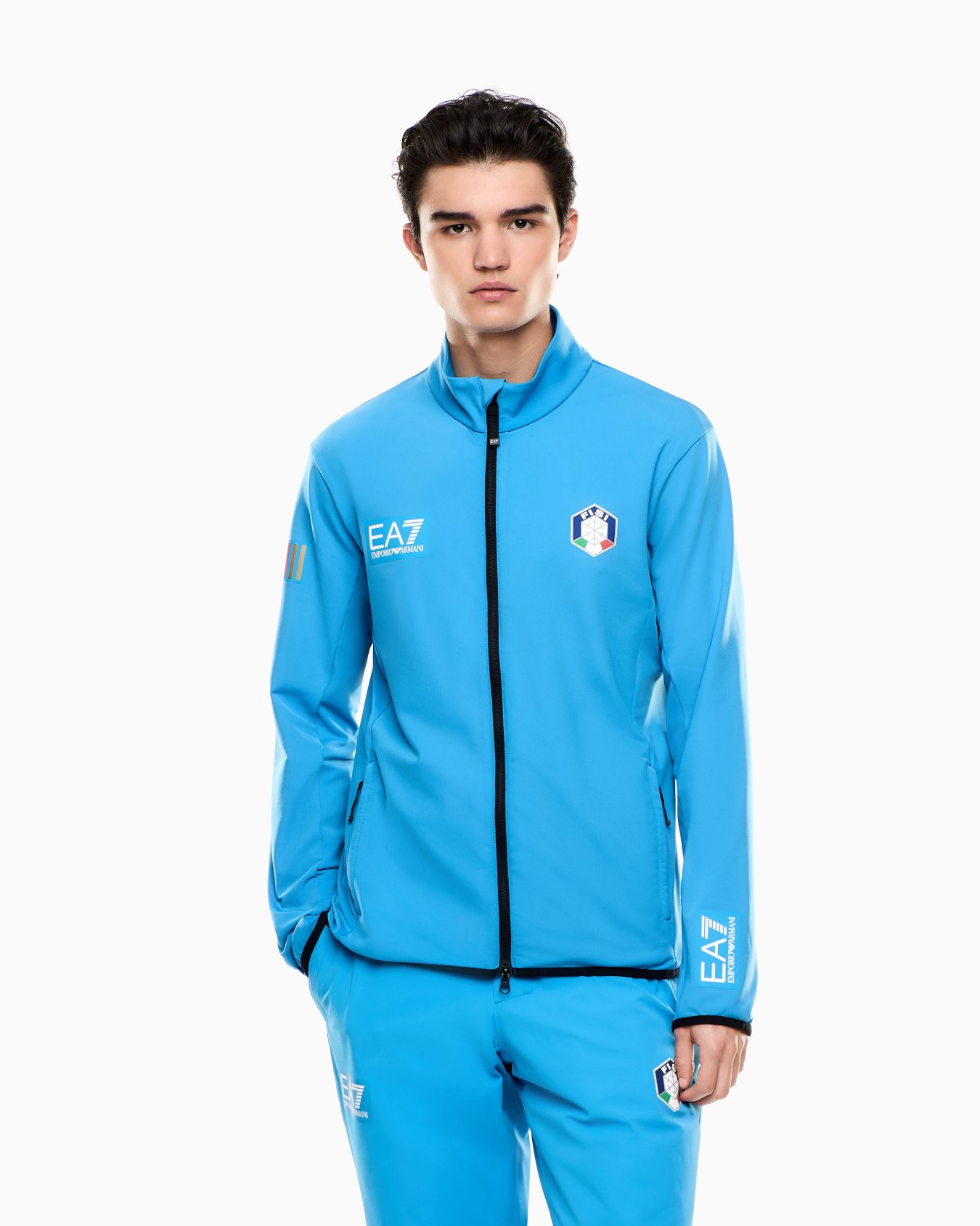 FISI 컬렉션 파워 스트레치 집업 스웨트셔츠 슬라이드 3