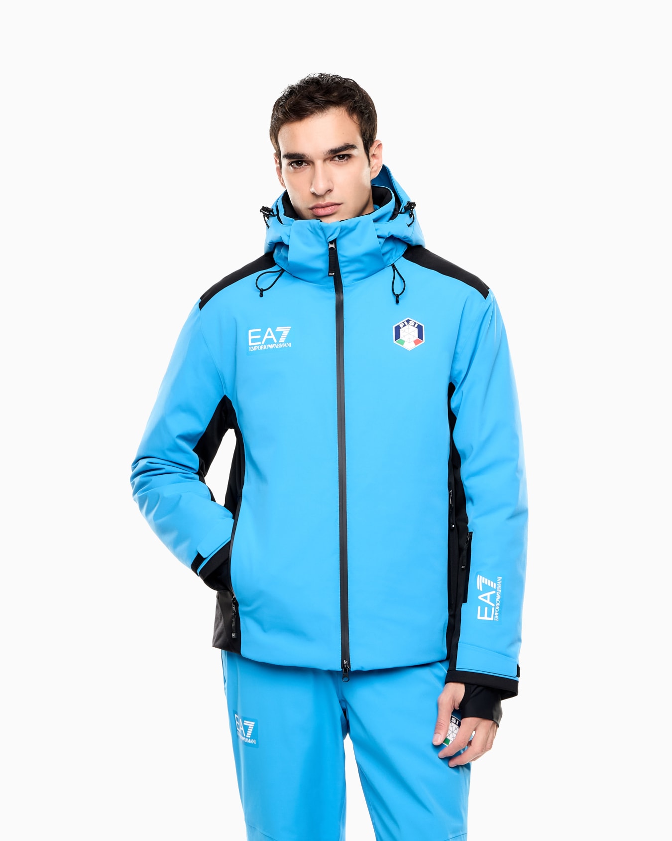 Veste de ski collection FISI en tissu technique PROTECTUM7 avec rembourrage en STRATUM7 Diapositive 3