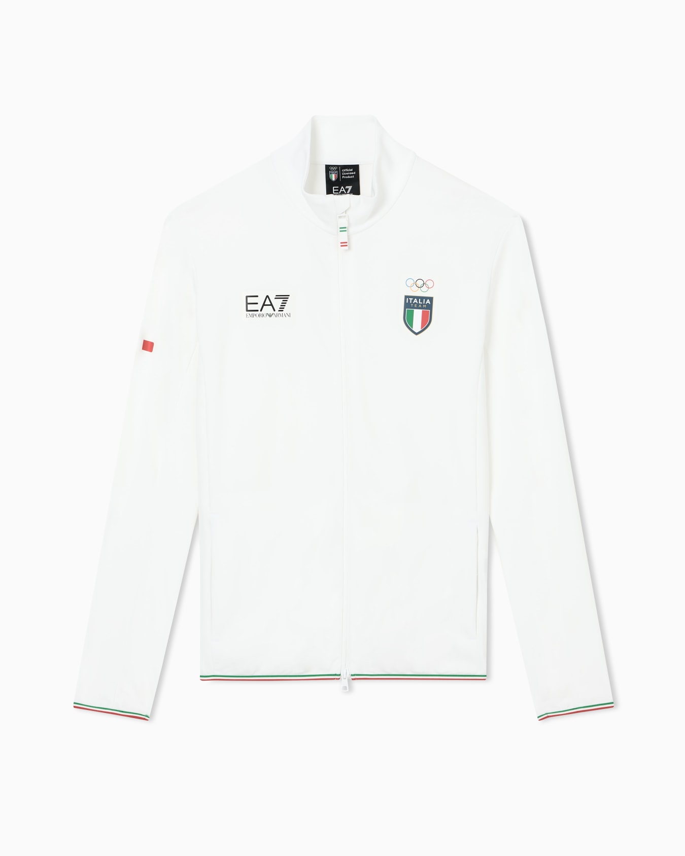 Italia Team Milano Cortina 2026 T-Top da sci in tessuto Powerstretch Slide 0