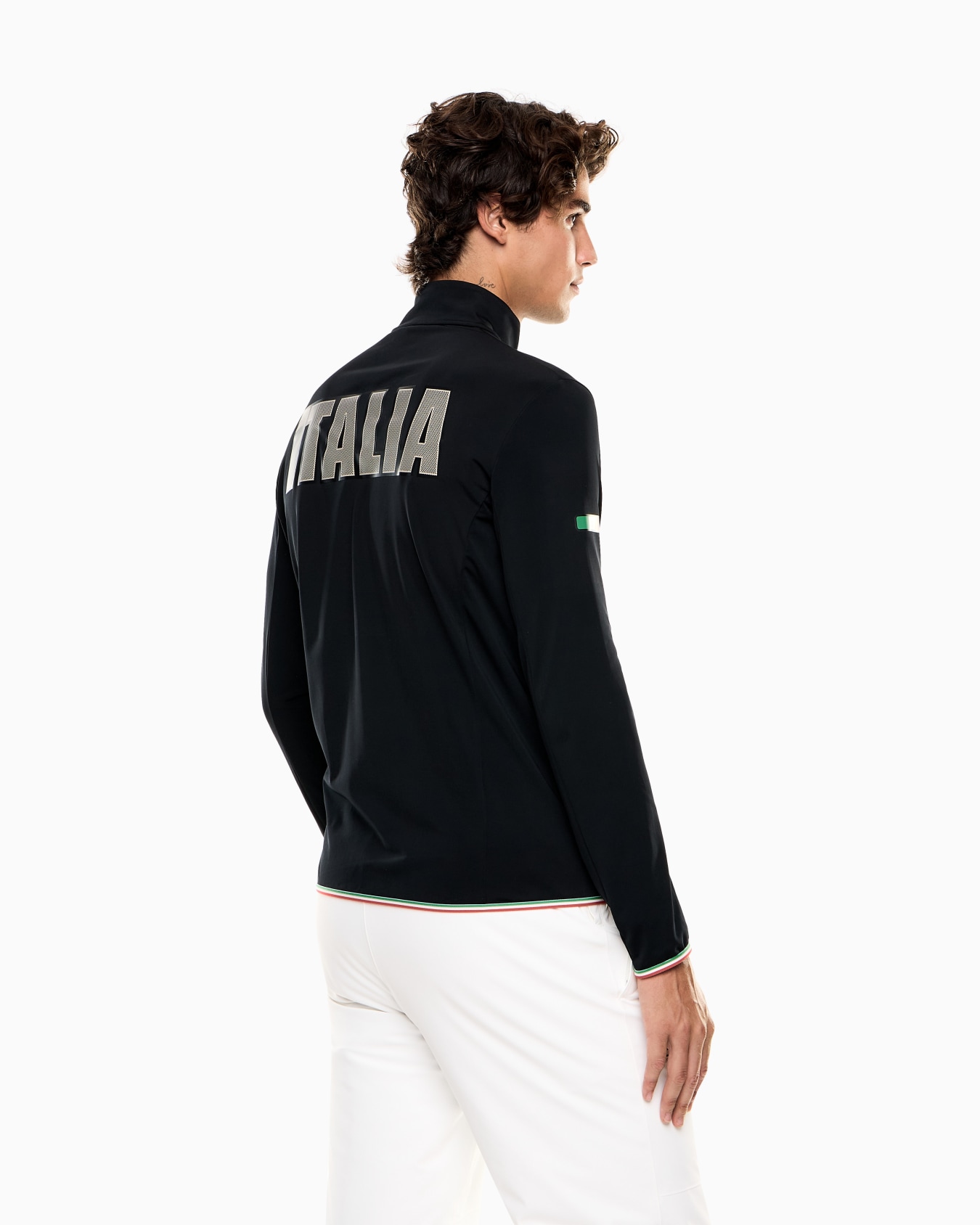 Sudadera con cremallera de esquí en tejido Powerstretch Diapositiva 2