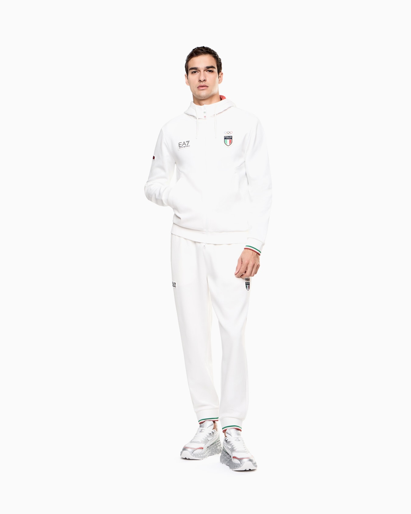 Italy cotton and polyester tracksuit Slide 1
