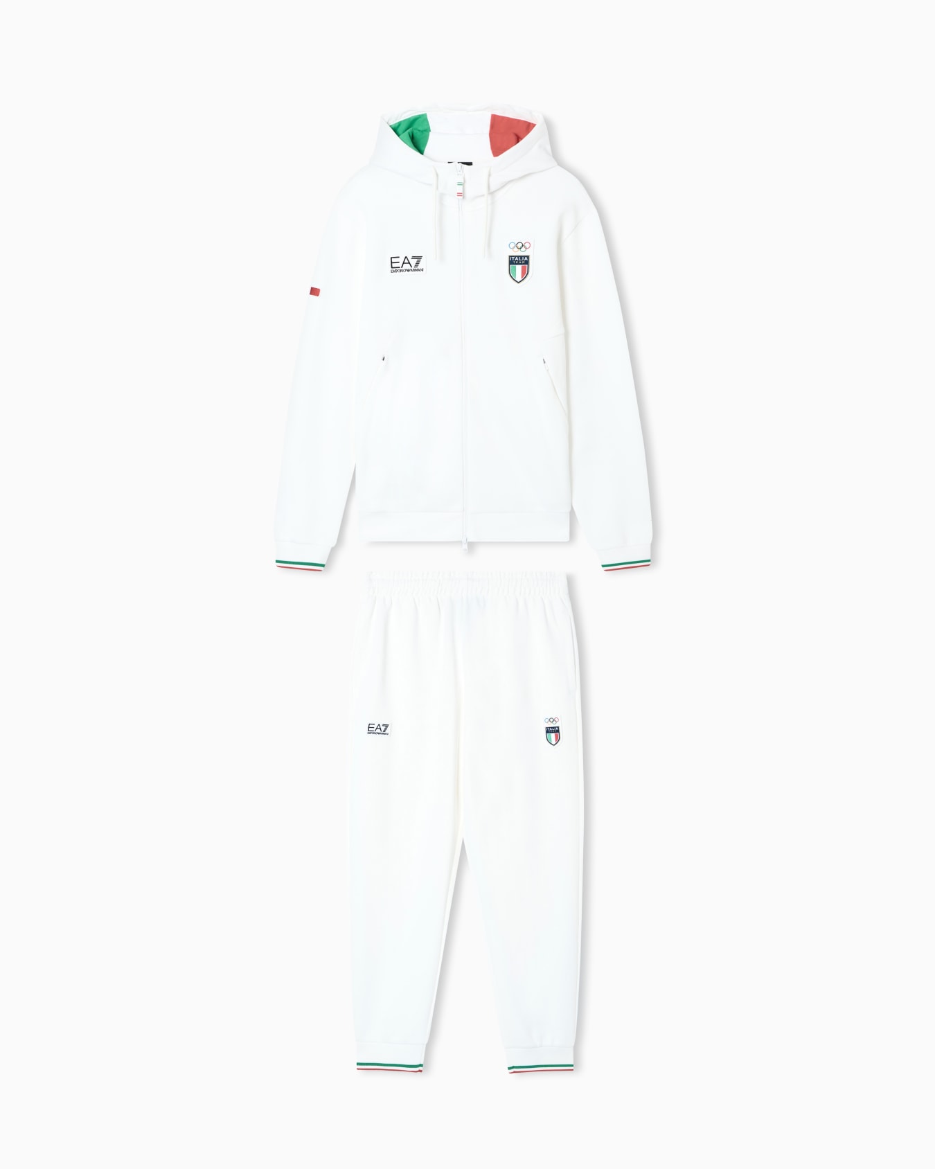 Italy cotton and polyester tracksuit Slide 0