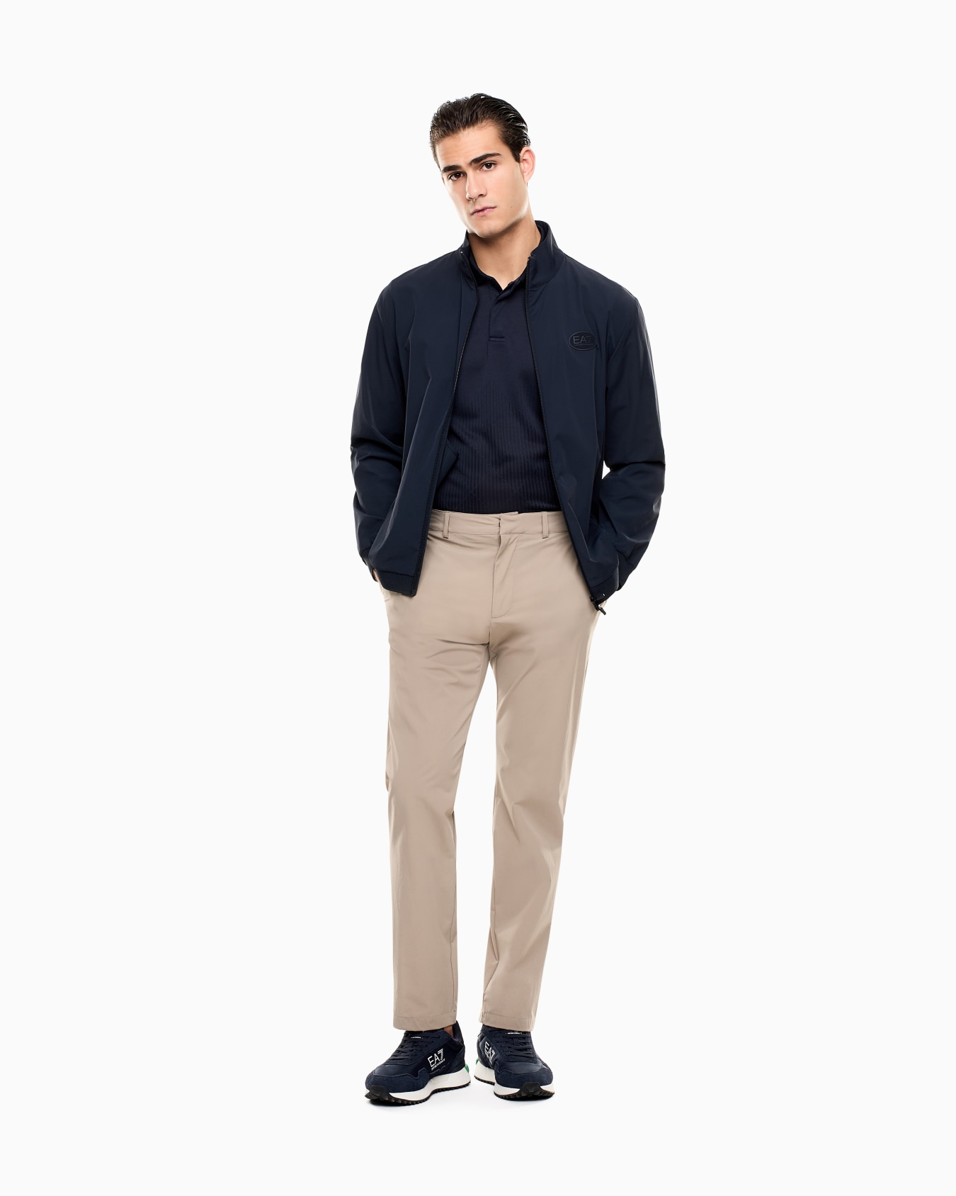 ポロシャツ スライドする 1