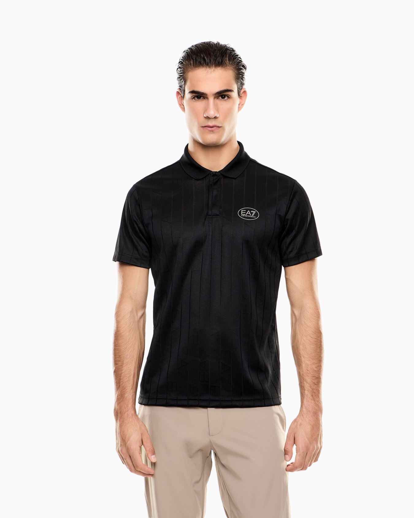 ポロシャツ スライドする 3