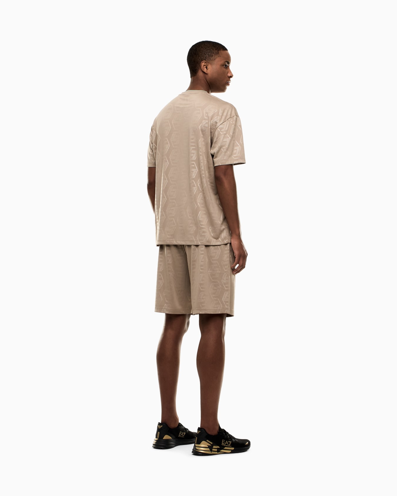 Soccer jersey T-shirt and shorts set Slide 2