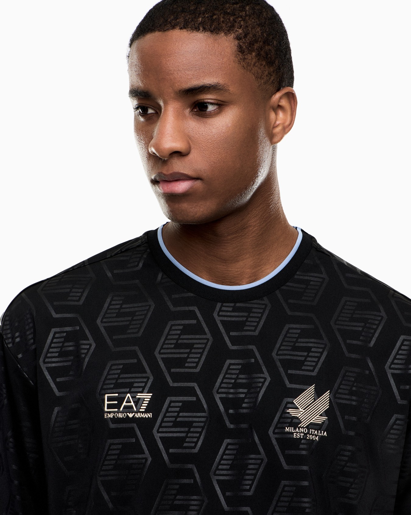 Soccer jersey T-shirt and shorts set Slide 3