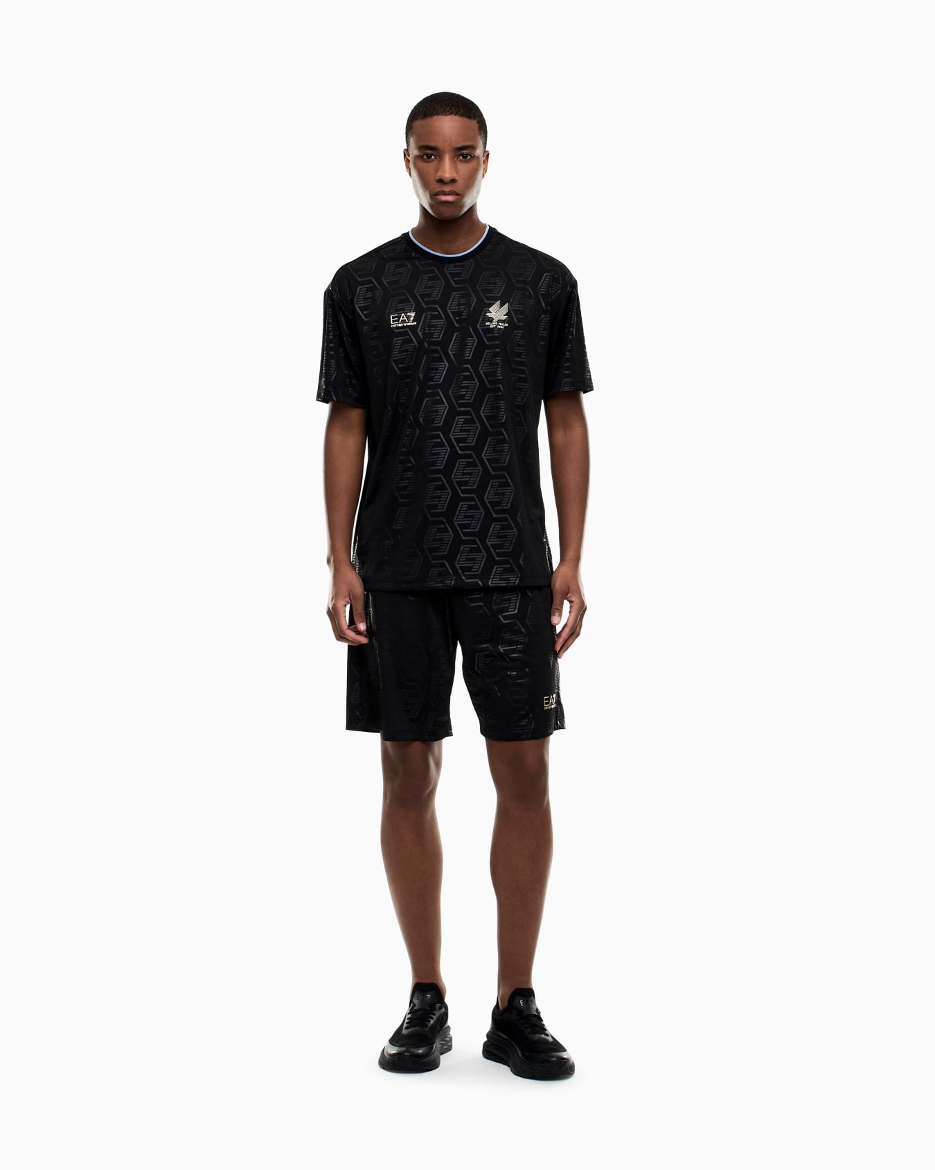 Soccer jersey T-shirt and shorts set Slide 1