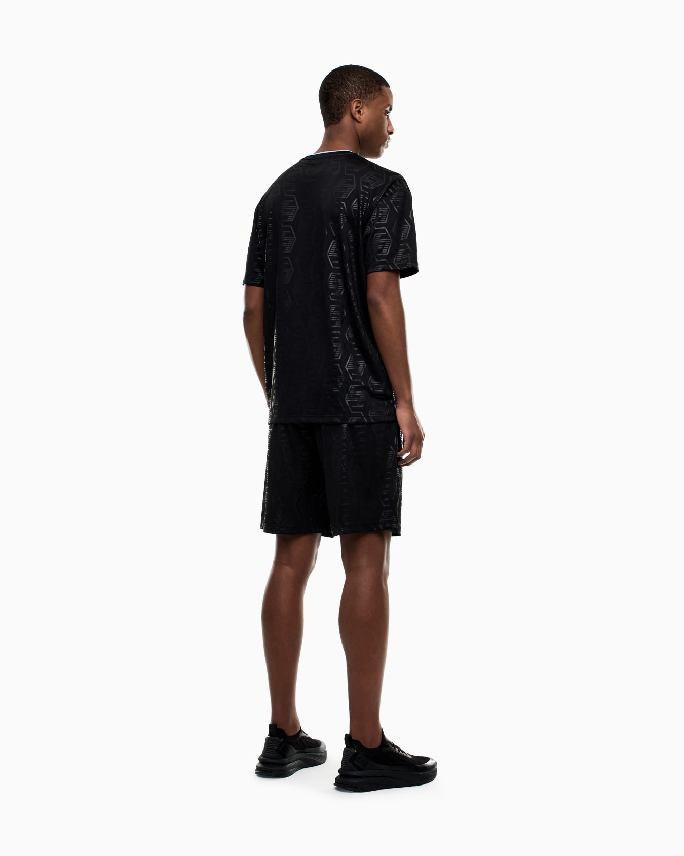 Soccer jersey T-shirt and shorts set Slide 2