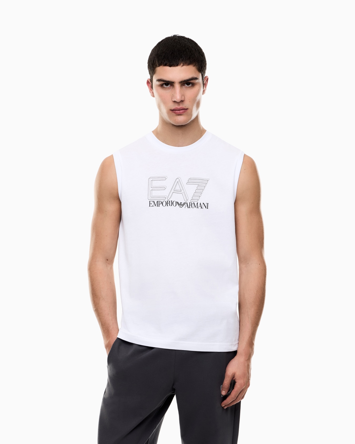 Débardeur Visibility en jersey de coton Diapositive 3