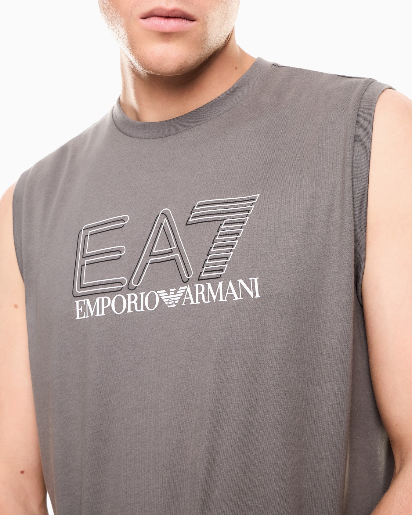 Débardeur Visibility en jersey de coton Diapositive 4