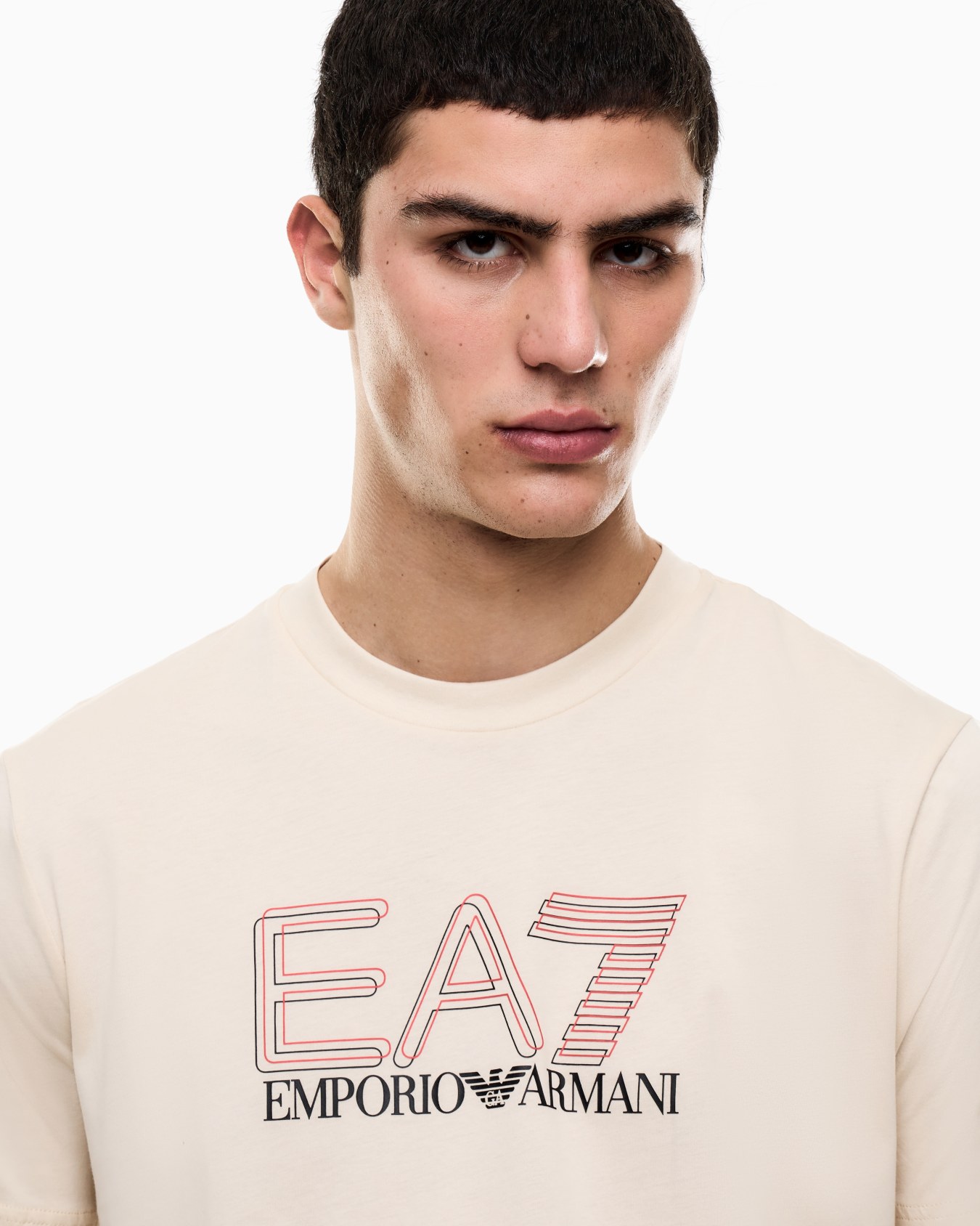 Visibility cotton-jersey crew-neck T-shirt Slide 4