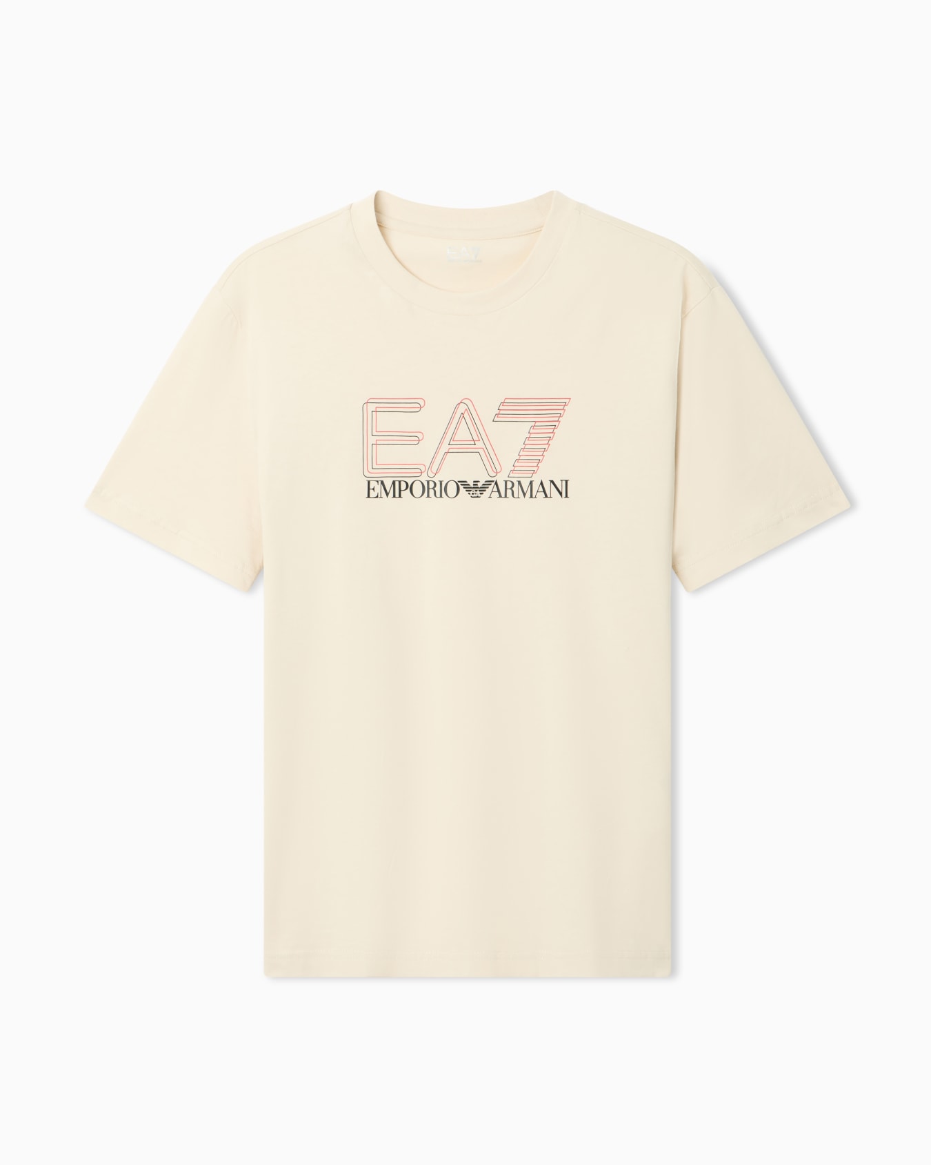 Visibility cotton-jersey crew-neck T-shirt Slide 0
