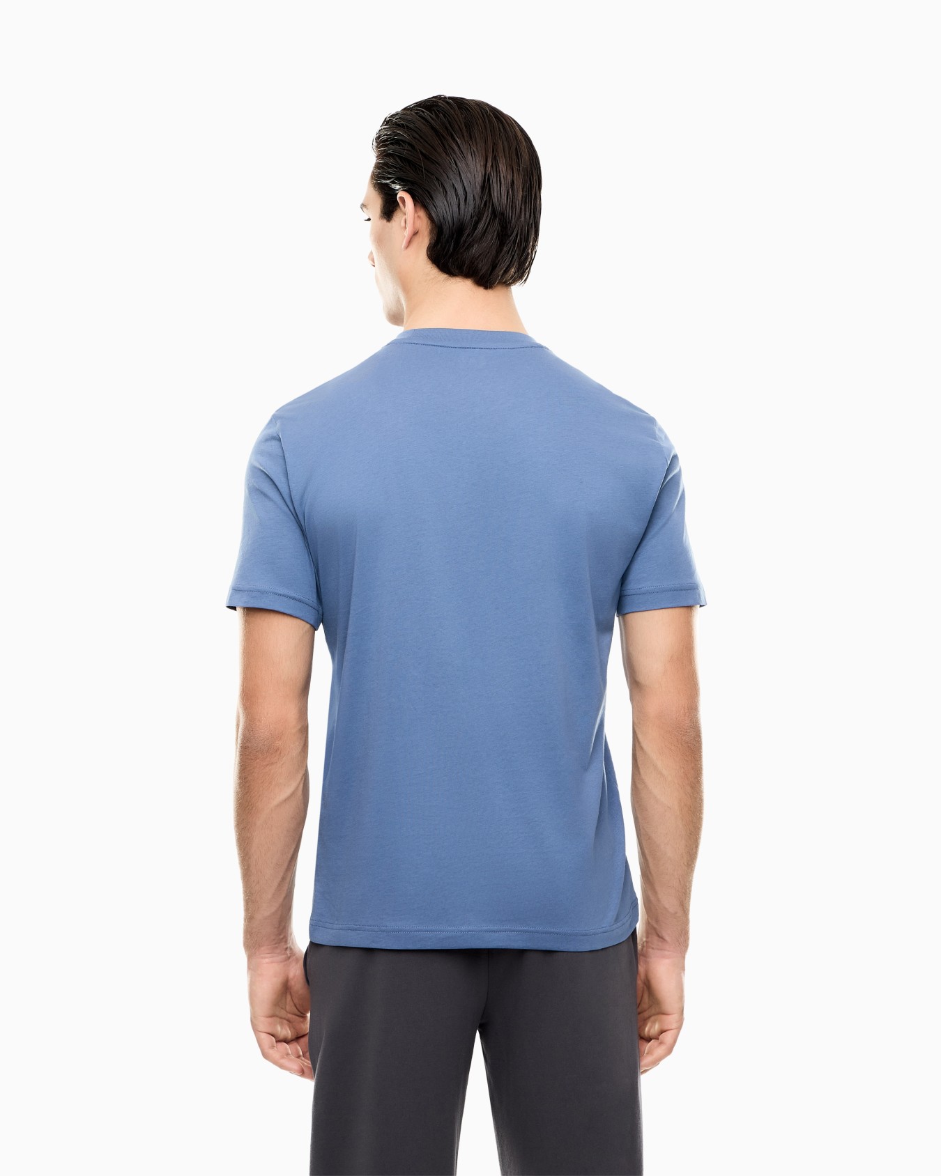Visibility cotton-jersey crew-neck T-shirt Slide 2