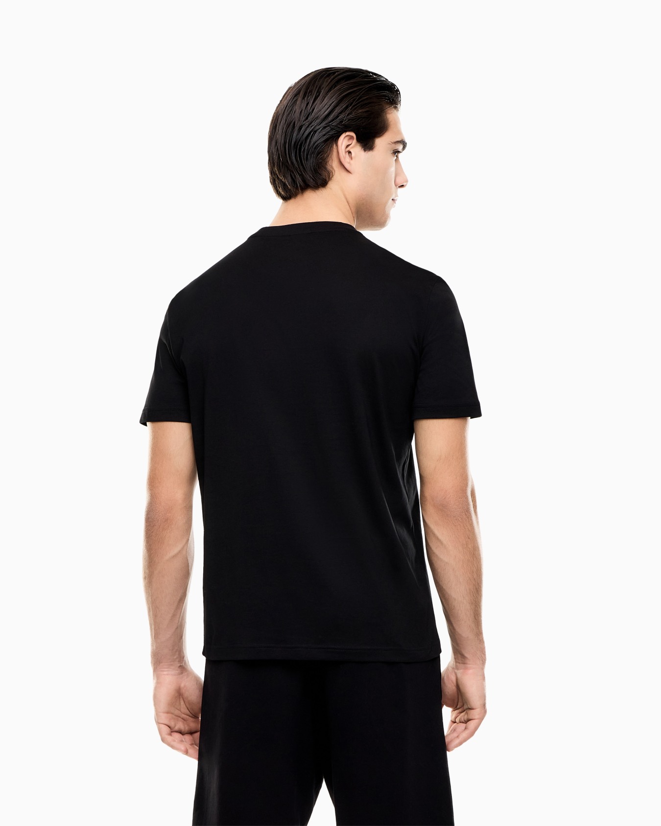 Visibility cotton-jersey crew-neck T-shirt Slide 2