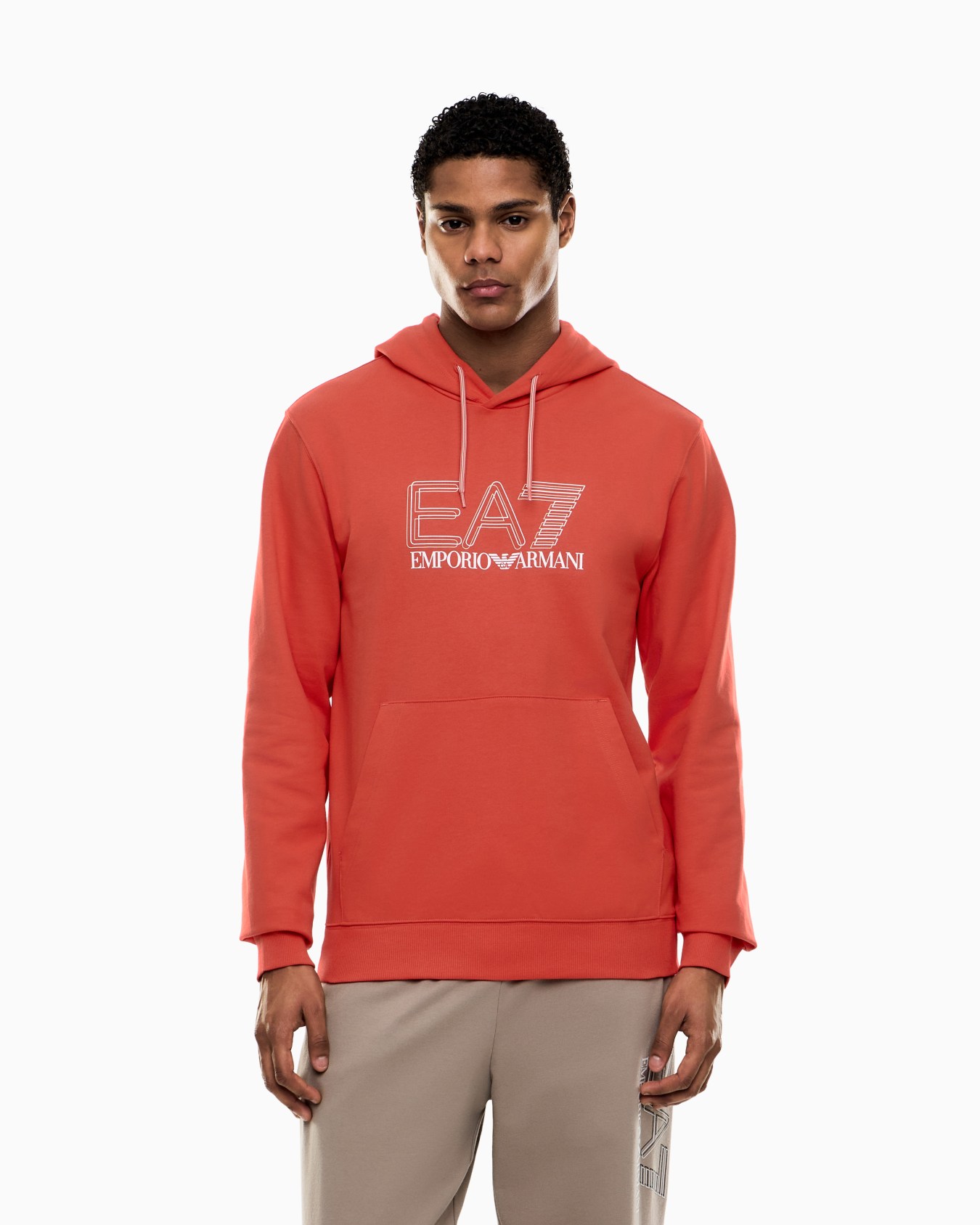 Pure cotton hooded sweatshirt Slide 3