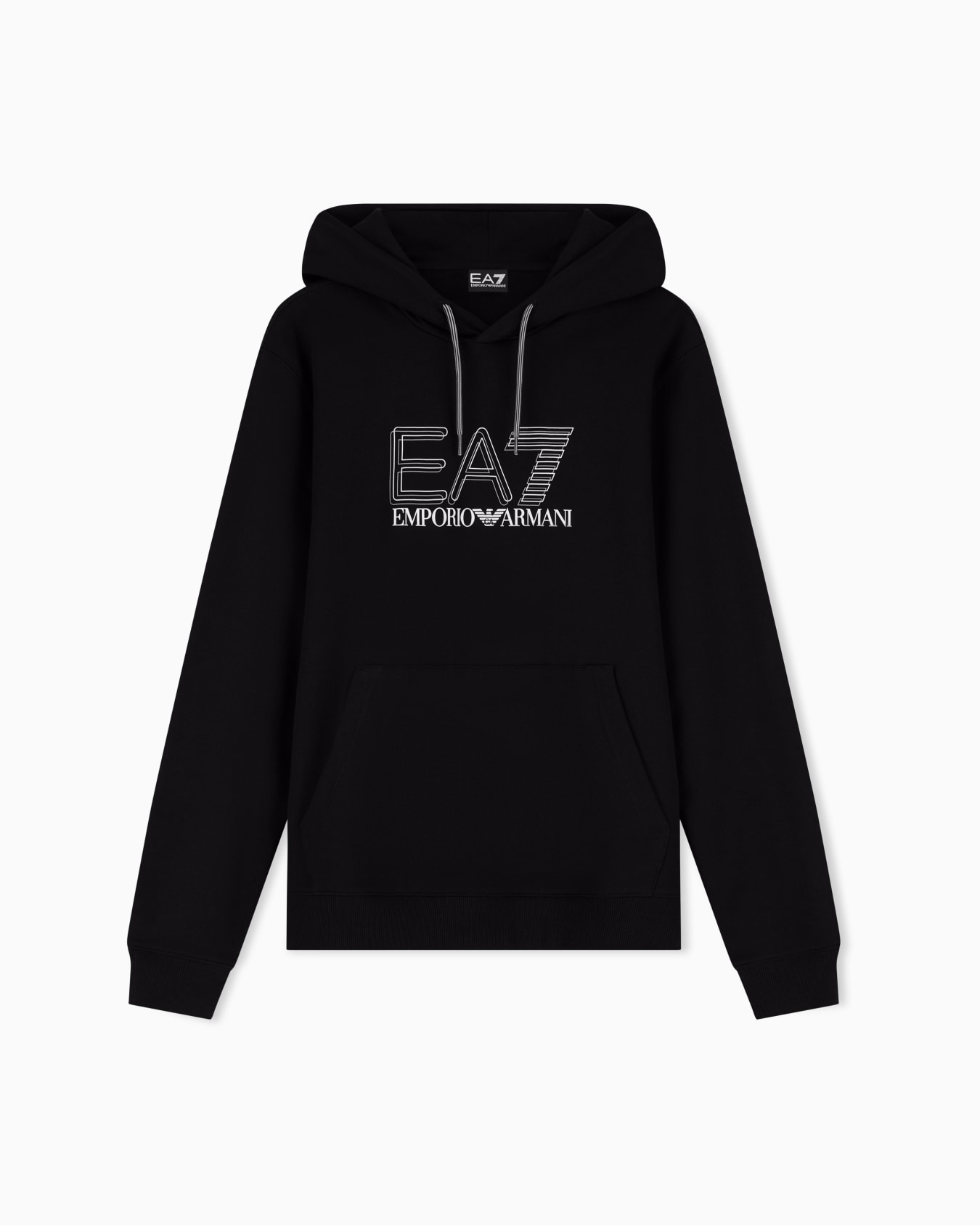 フード付きスウェットシャツ ピュアコットン スライドする 0