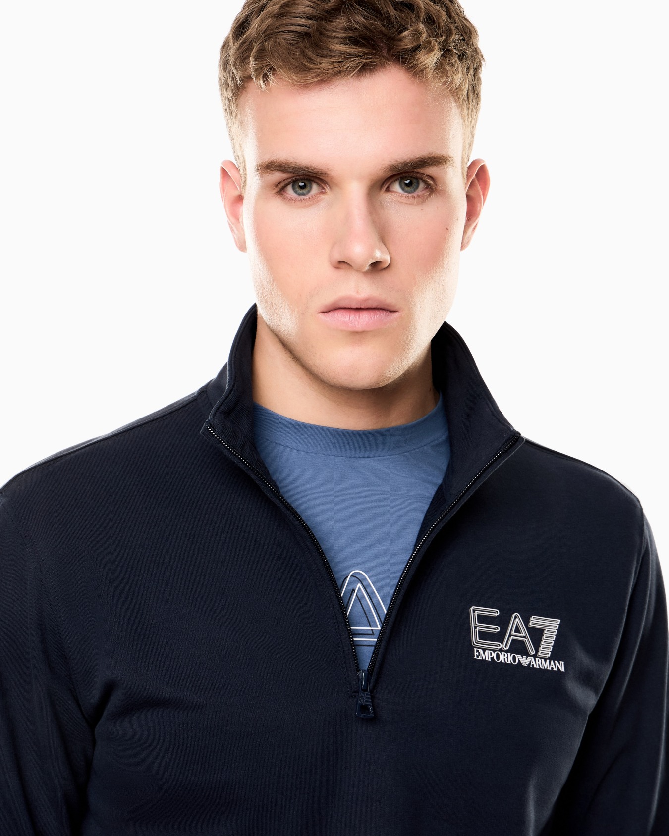 Visibility cotton-jersey tracksuit Slide 3