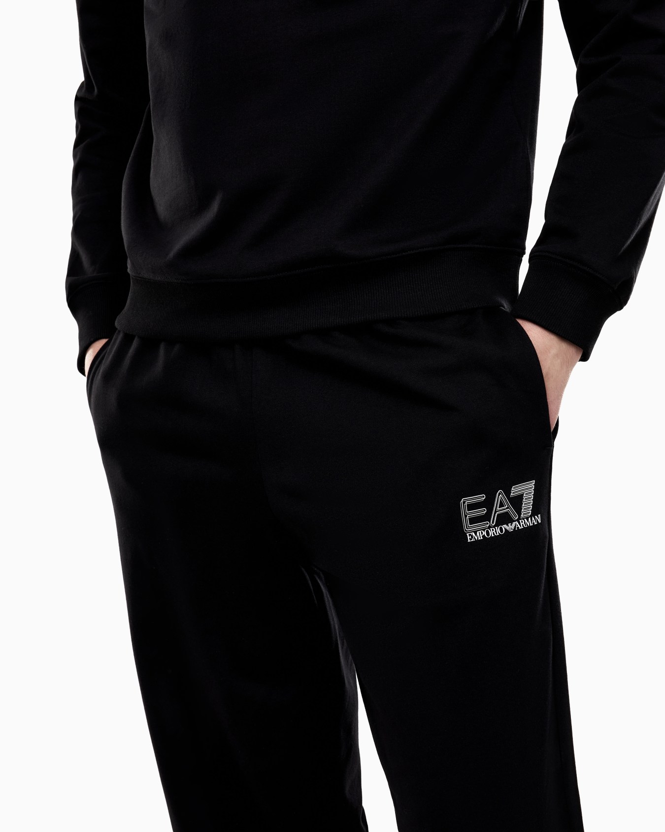 Visibility pure cotton tracksuit Slide 5