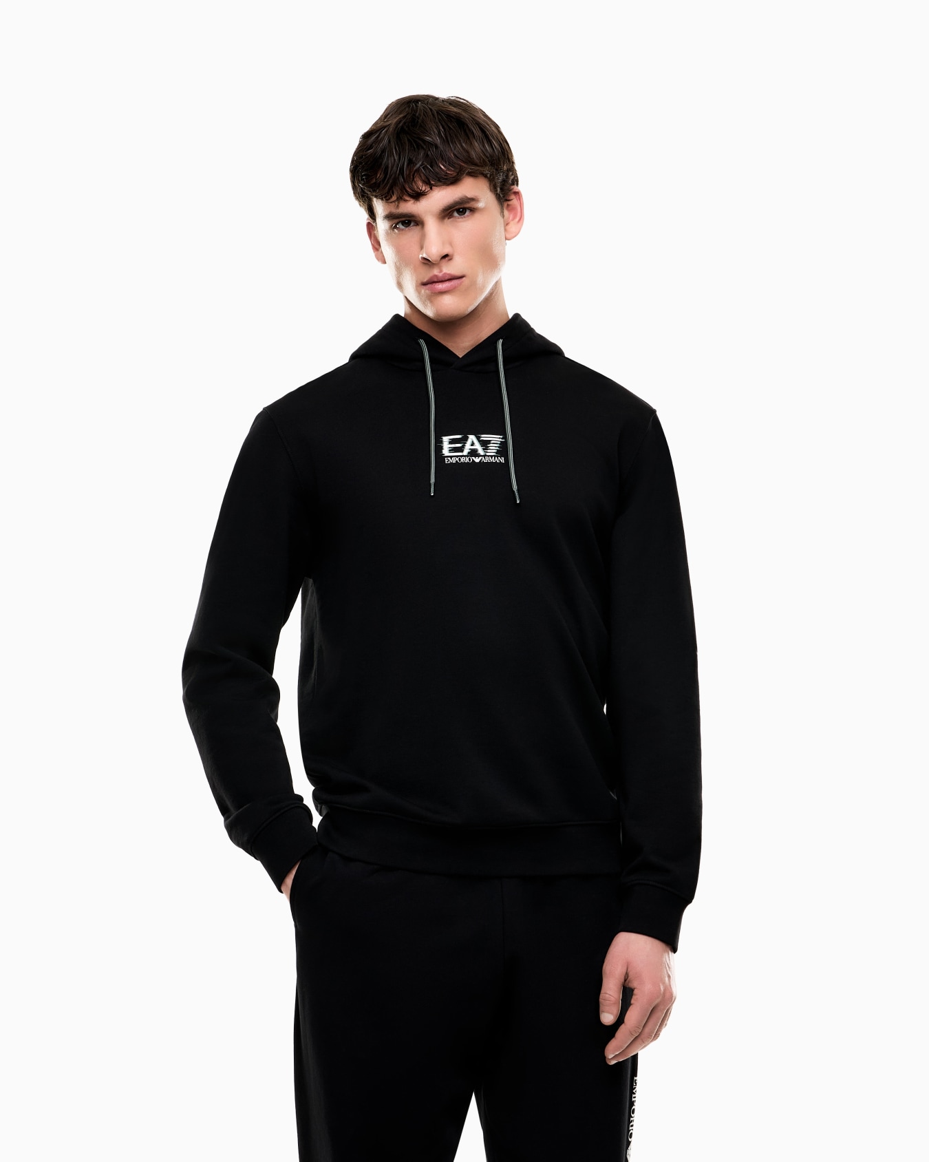 Sweatshirt Visibility mit Kapuze aus Baumwolle Folie 3