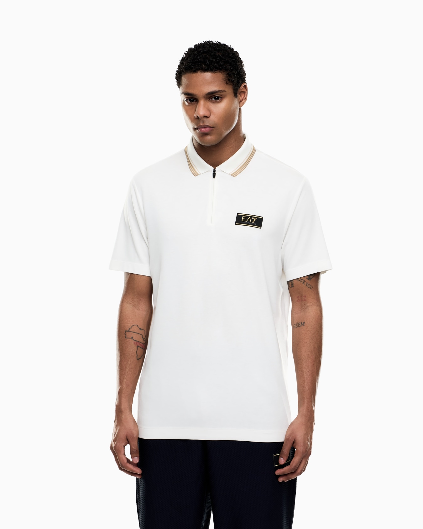 Premium Label ポロシャツ ジャージー スライドする 3