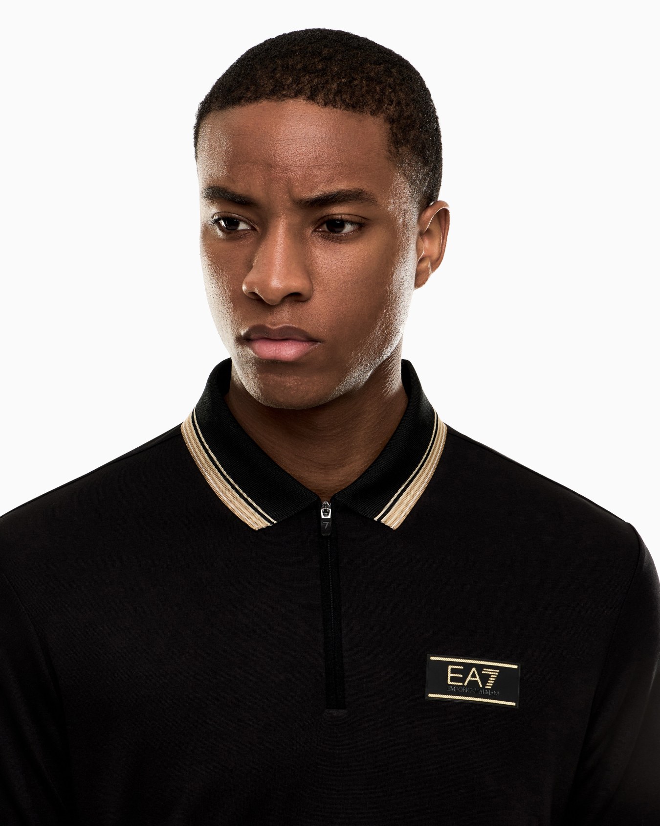 Premium Label jersey polo shirt Slide 4