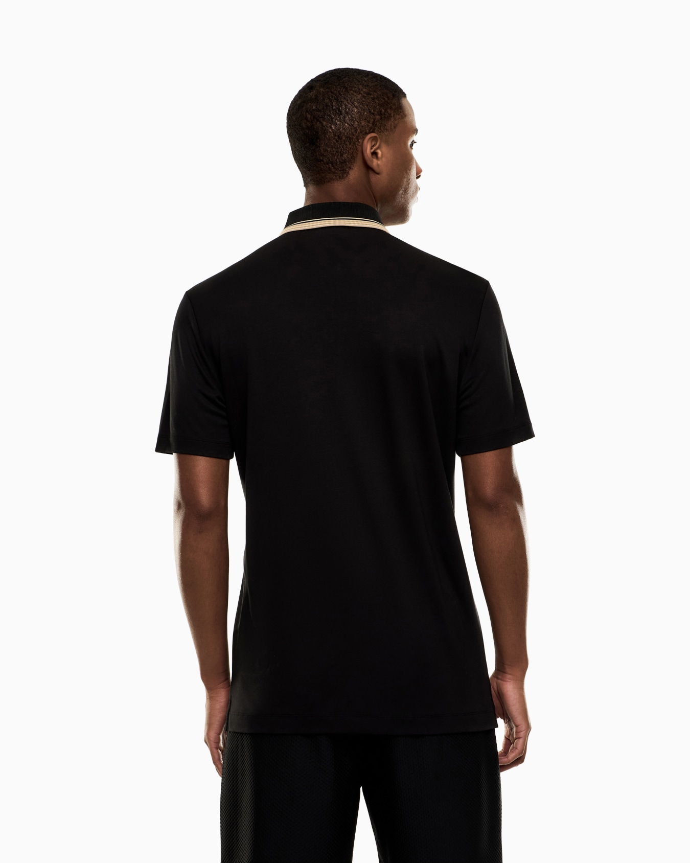 Premium Label jersey polo shirt Slide 2