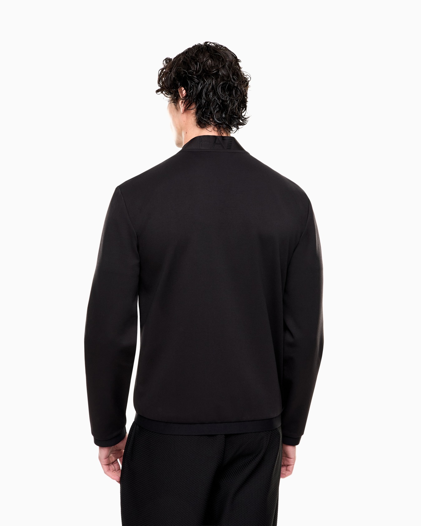 Stretch viscose-blend sweatshirt Slide 2