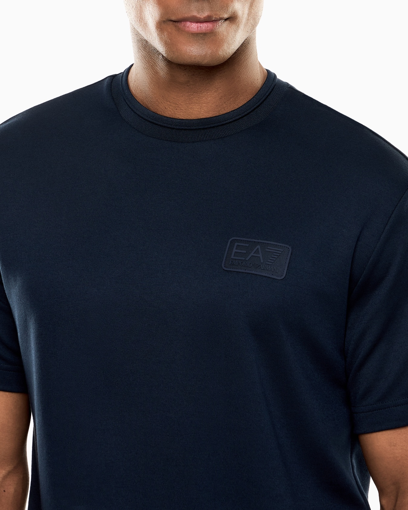 T-shirt Lux Identity in jersey di misto modal Slide 4