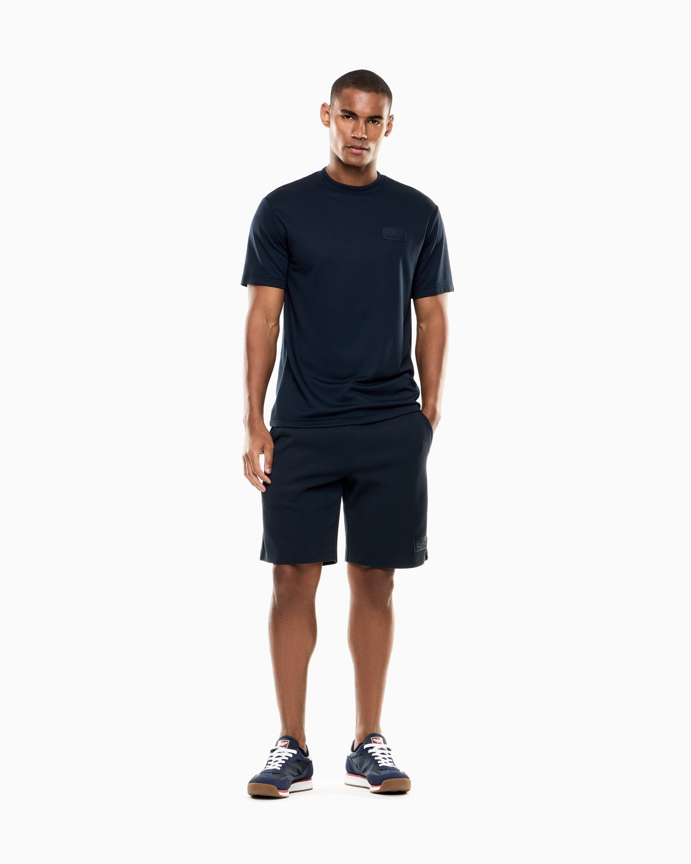 T-shirt Lux Identity in jersey di misto modal Slide 1