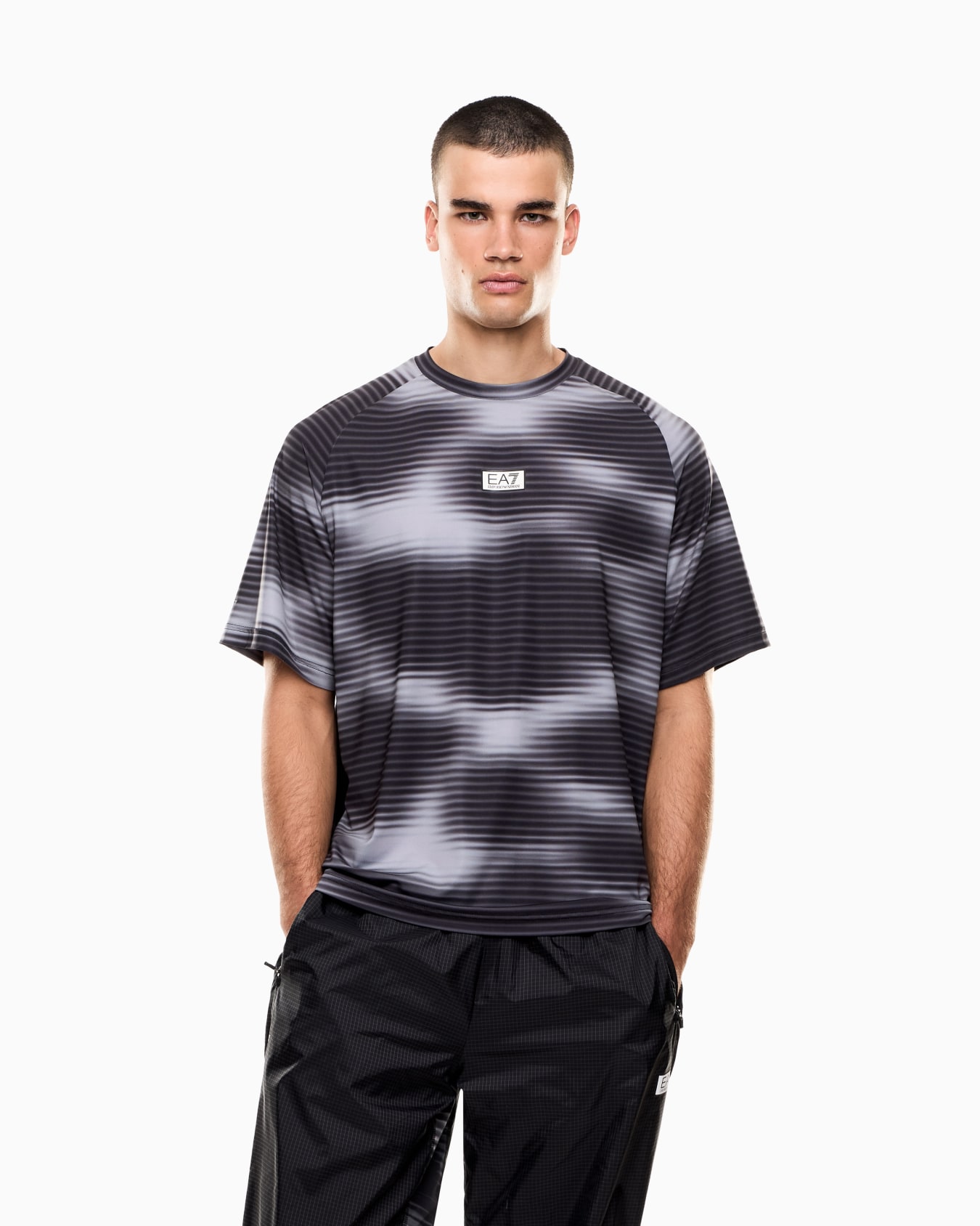 T-shirt con stampa Dynamic Athlete in tessuto tecnico VENTUS7 Slide 2